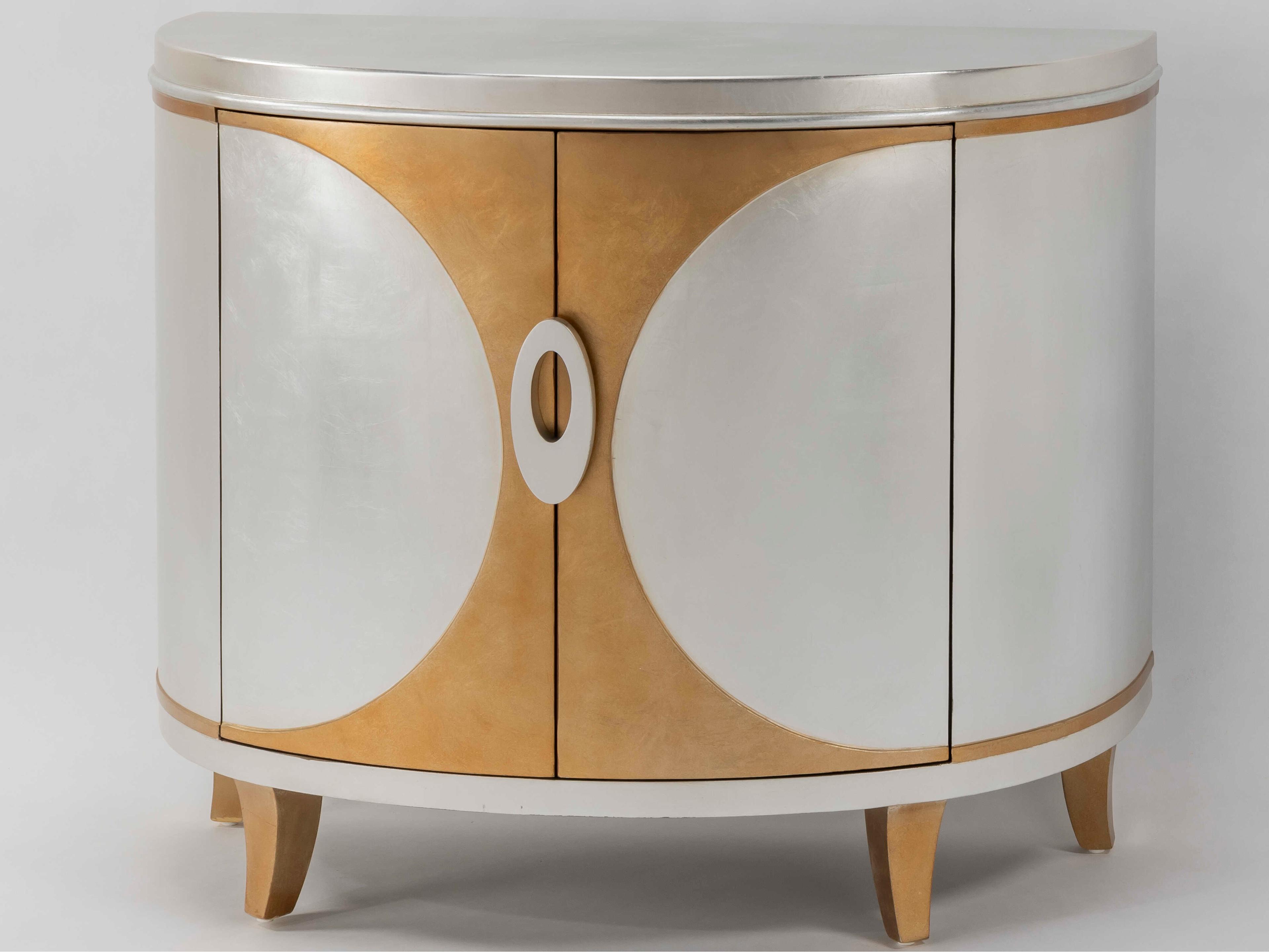 Artmax Goldleaf Silverleaf Accent Chest