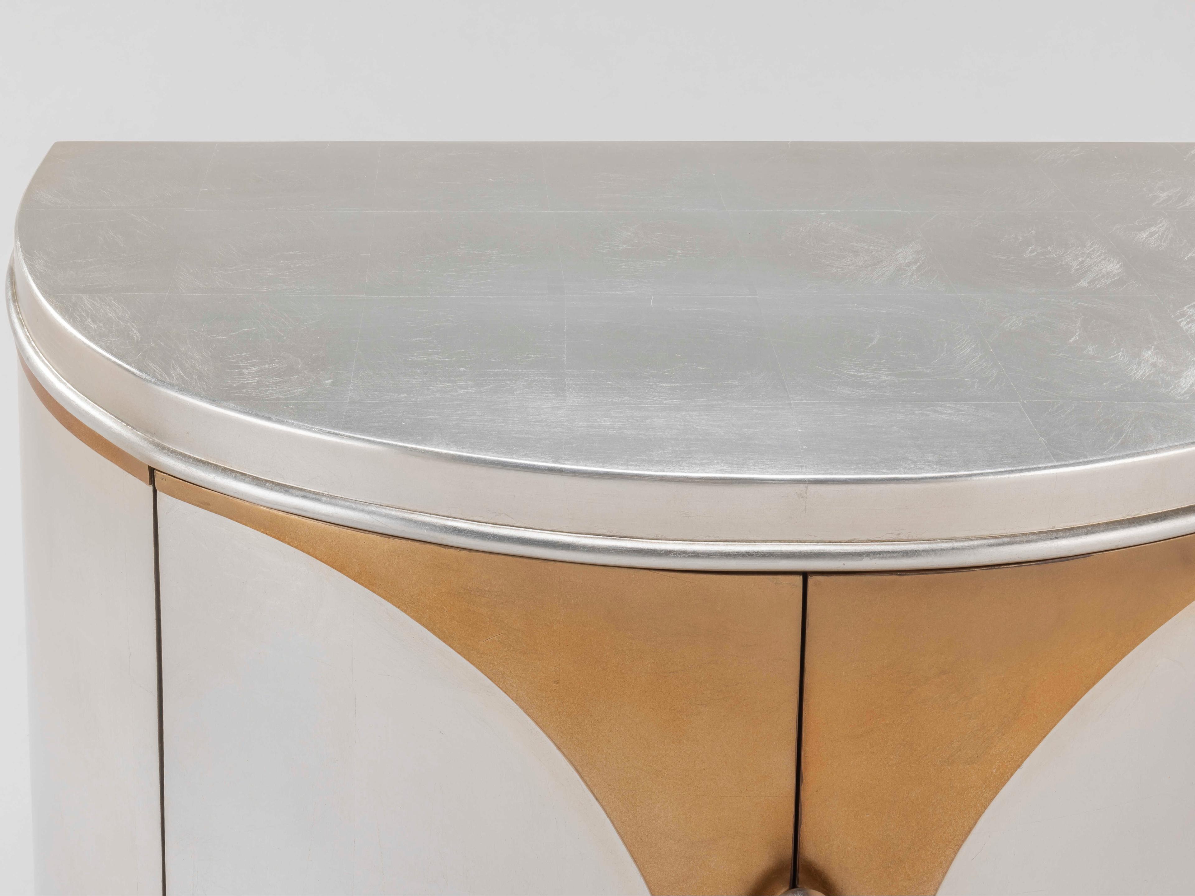 Artmax Goldleaf Silverleaf Accent Chest