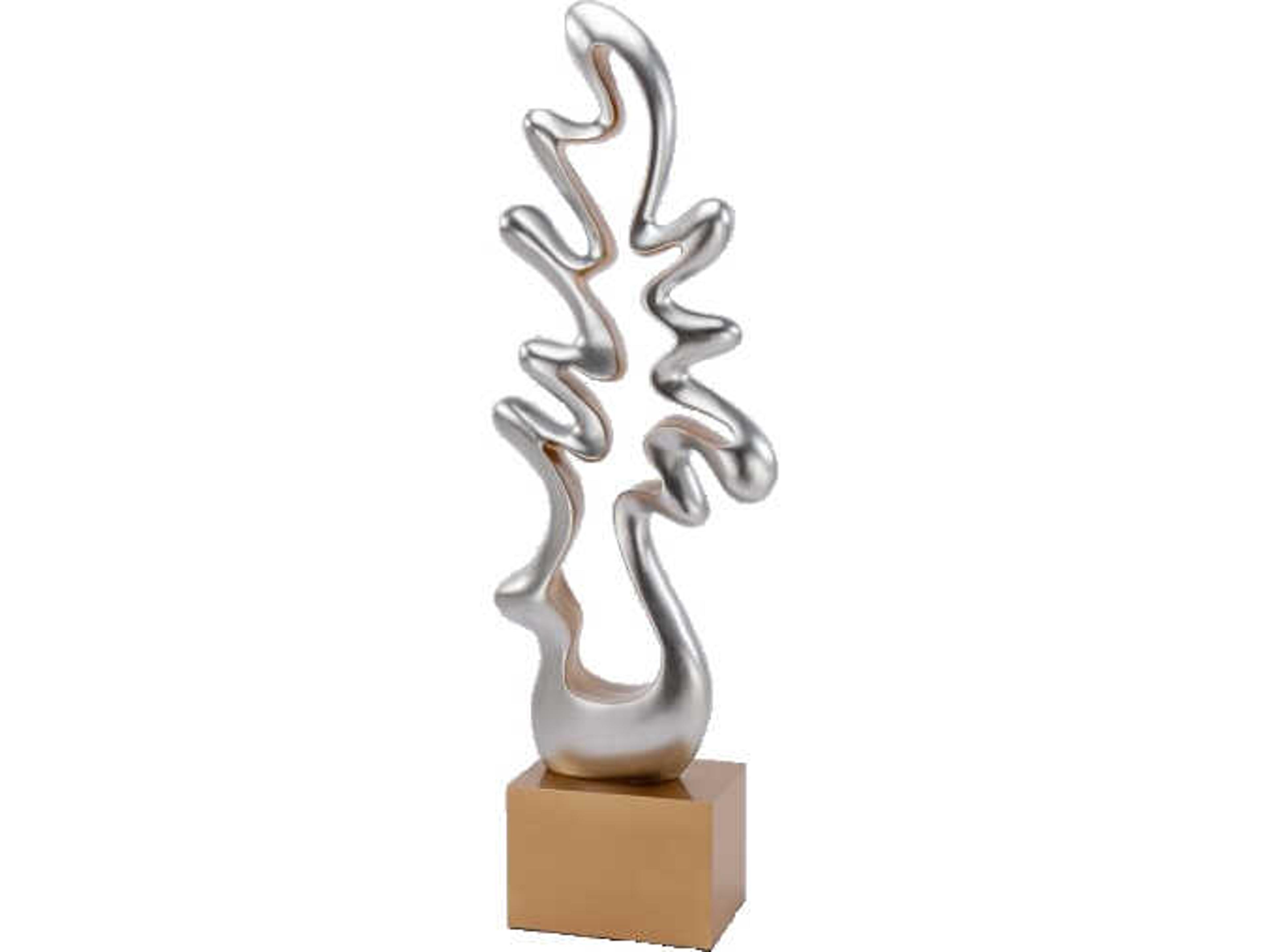 Artmax Silverleaf Gold Sculpture