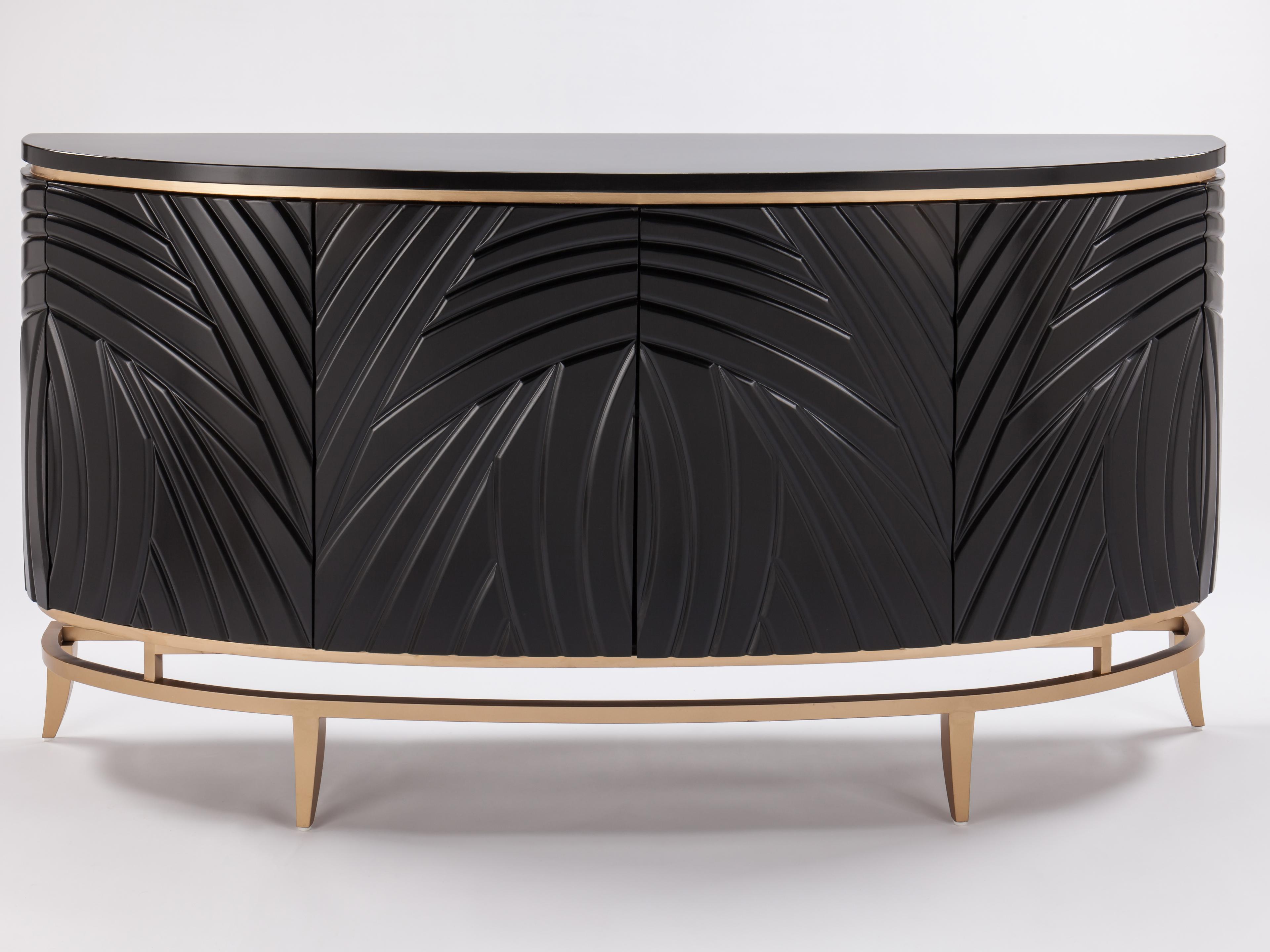 Artmax Black Accent Chest