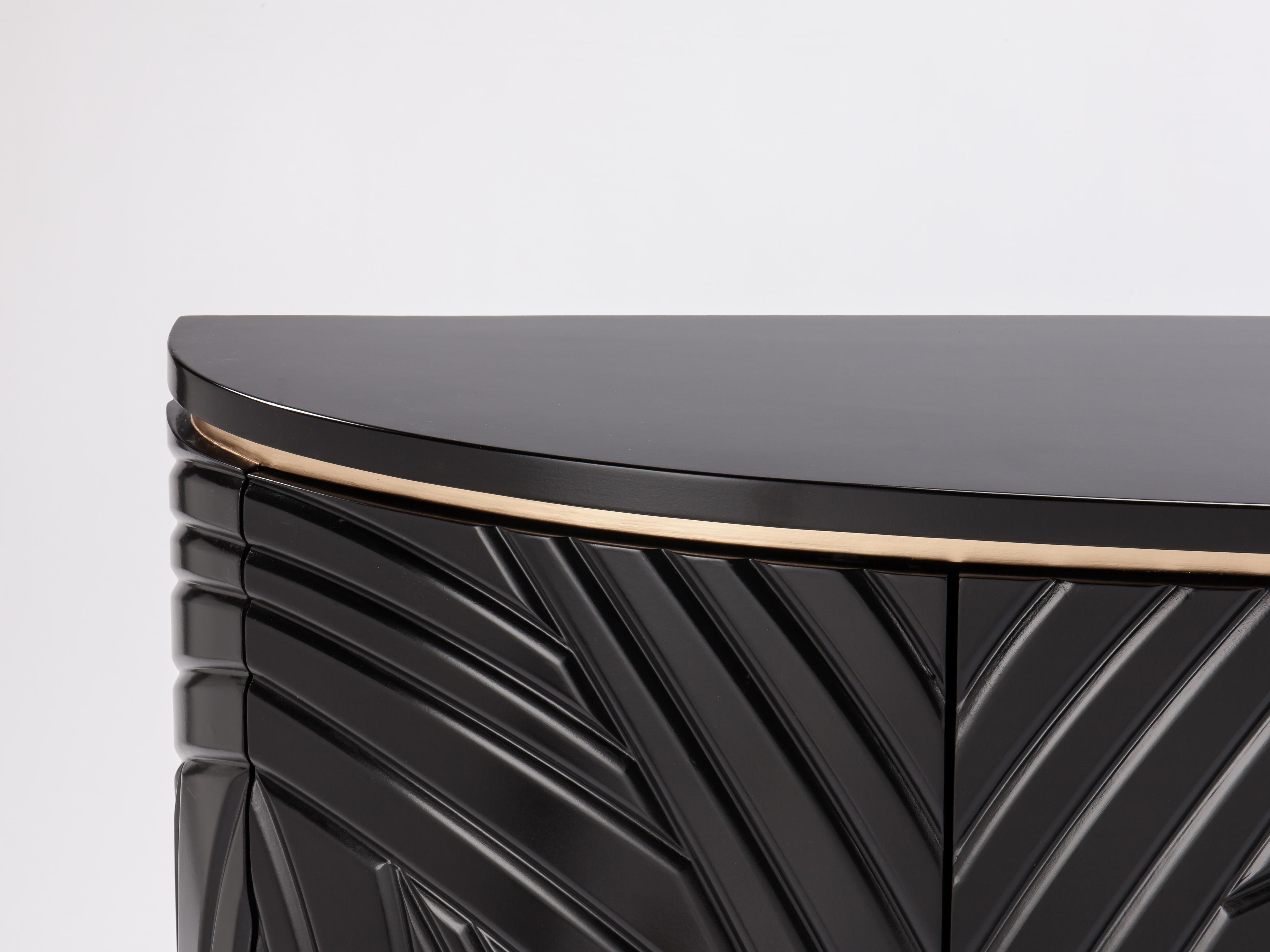 Artmax Black Accent Chest