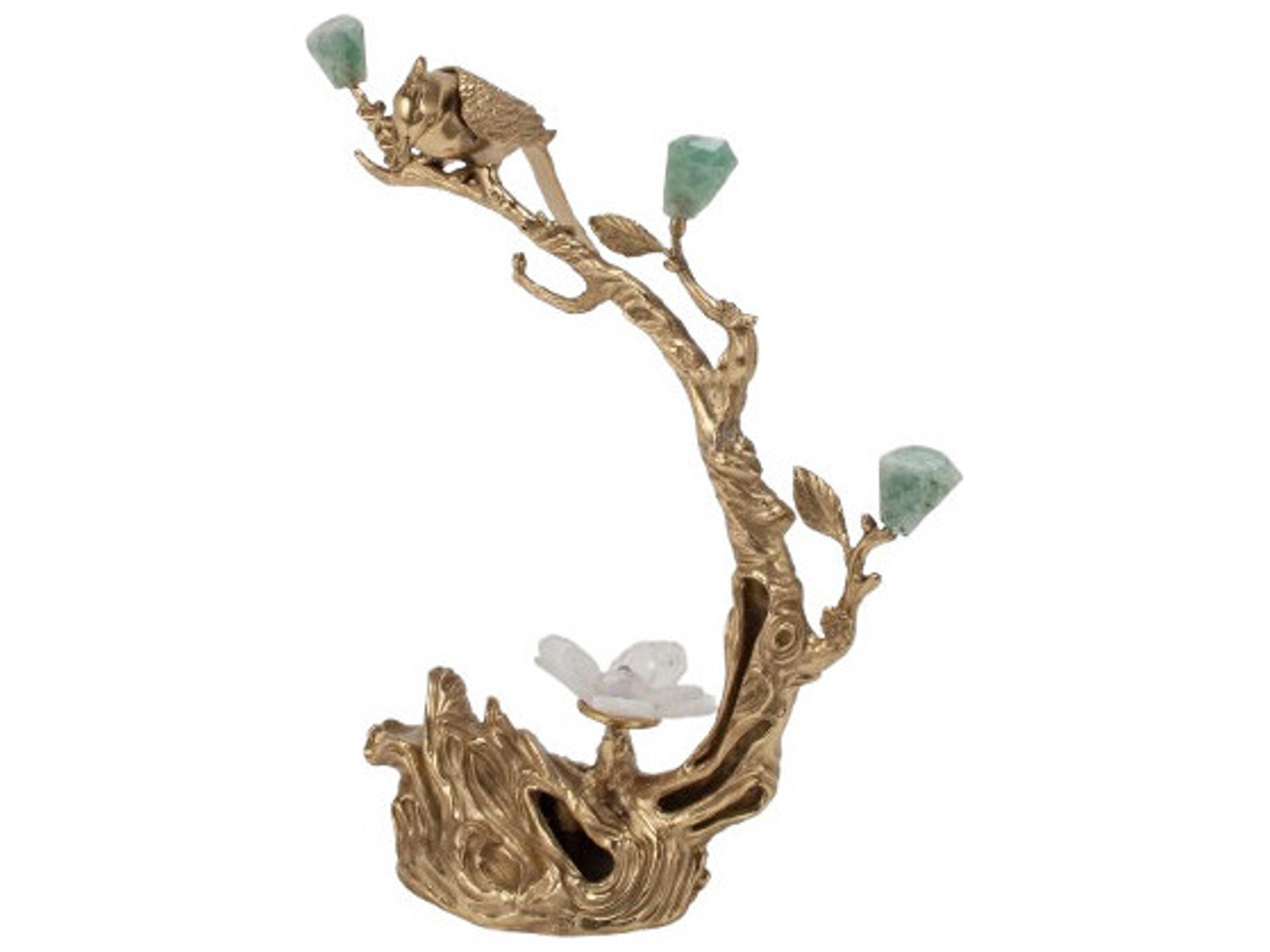 Brass White Sculpture