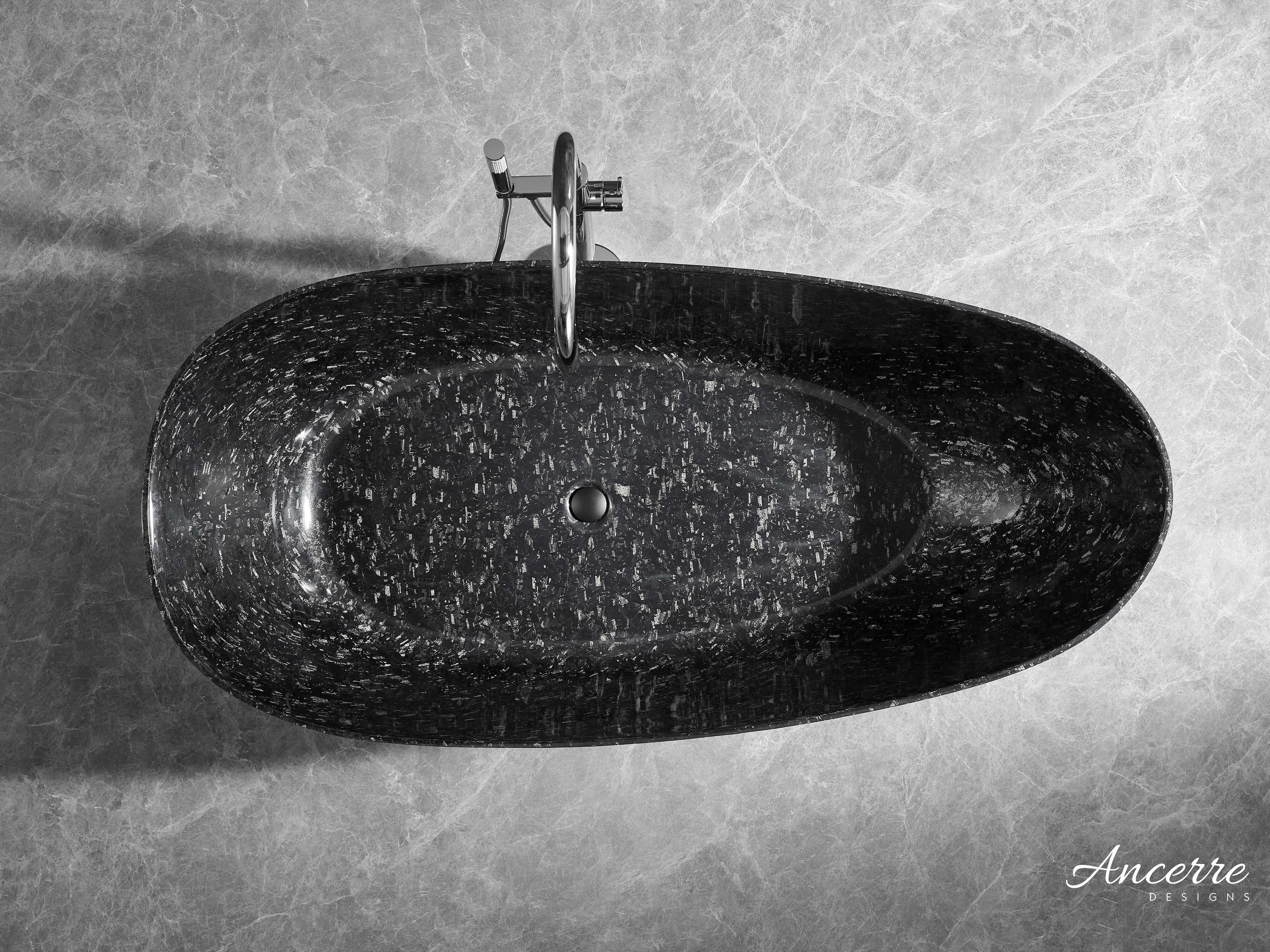 Ancerre Designs Anjuna Forged Carbon Fiber Bathtub