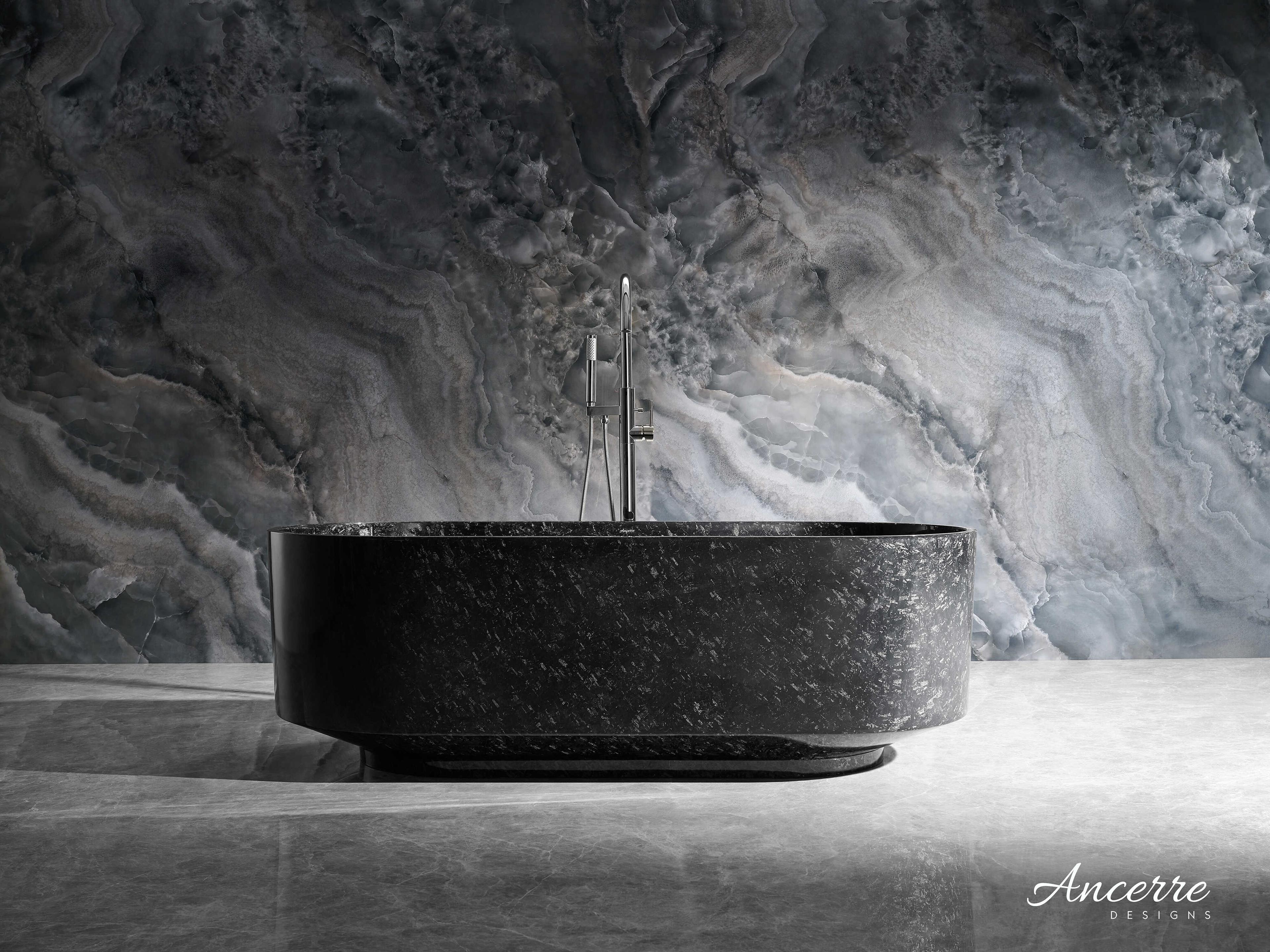 Ancerre Designs Odessa Forged Carbon Fiber Bathtub
