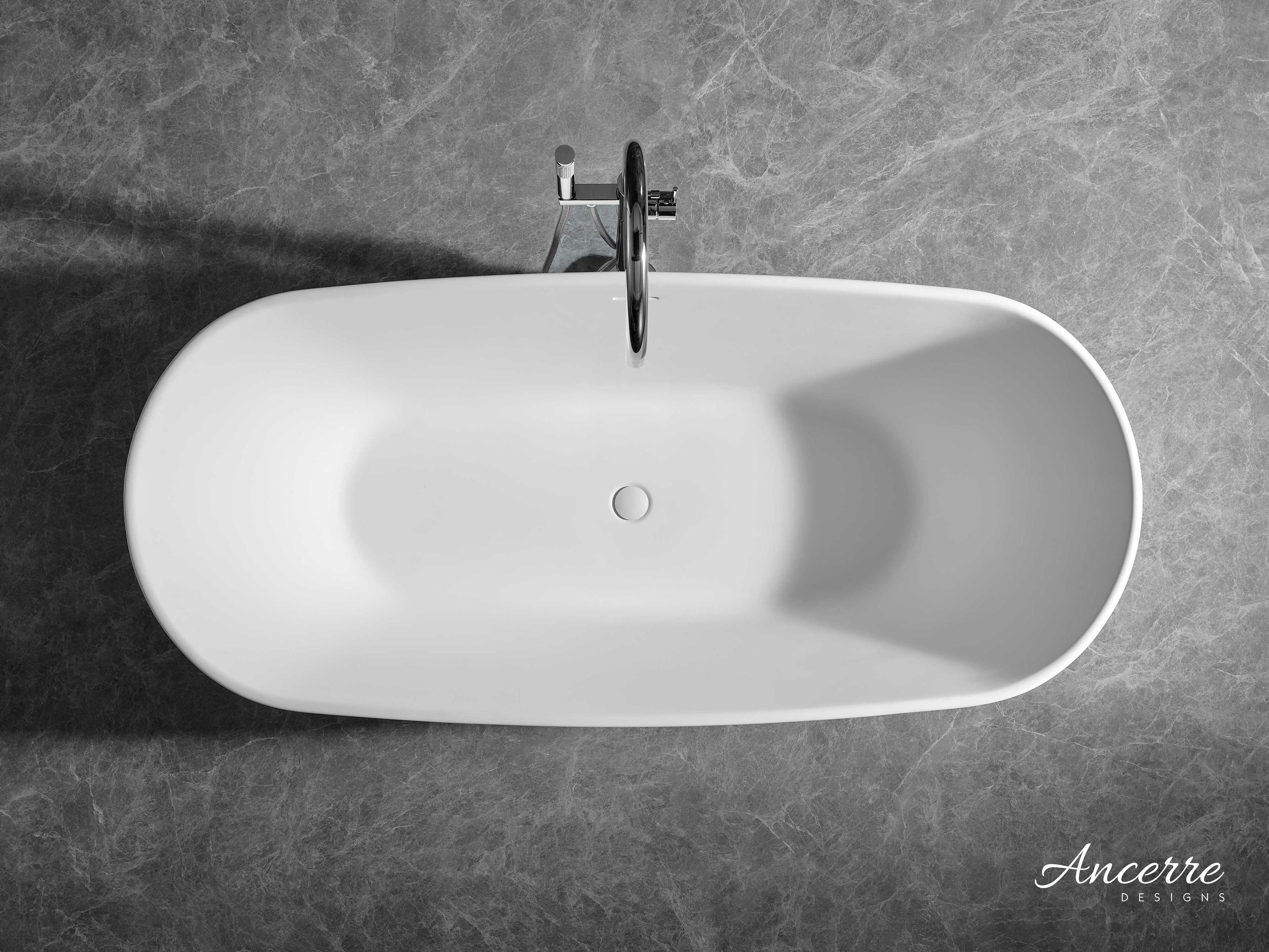 Ancerre Designs Heritage Matte White Bathtub