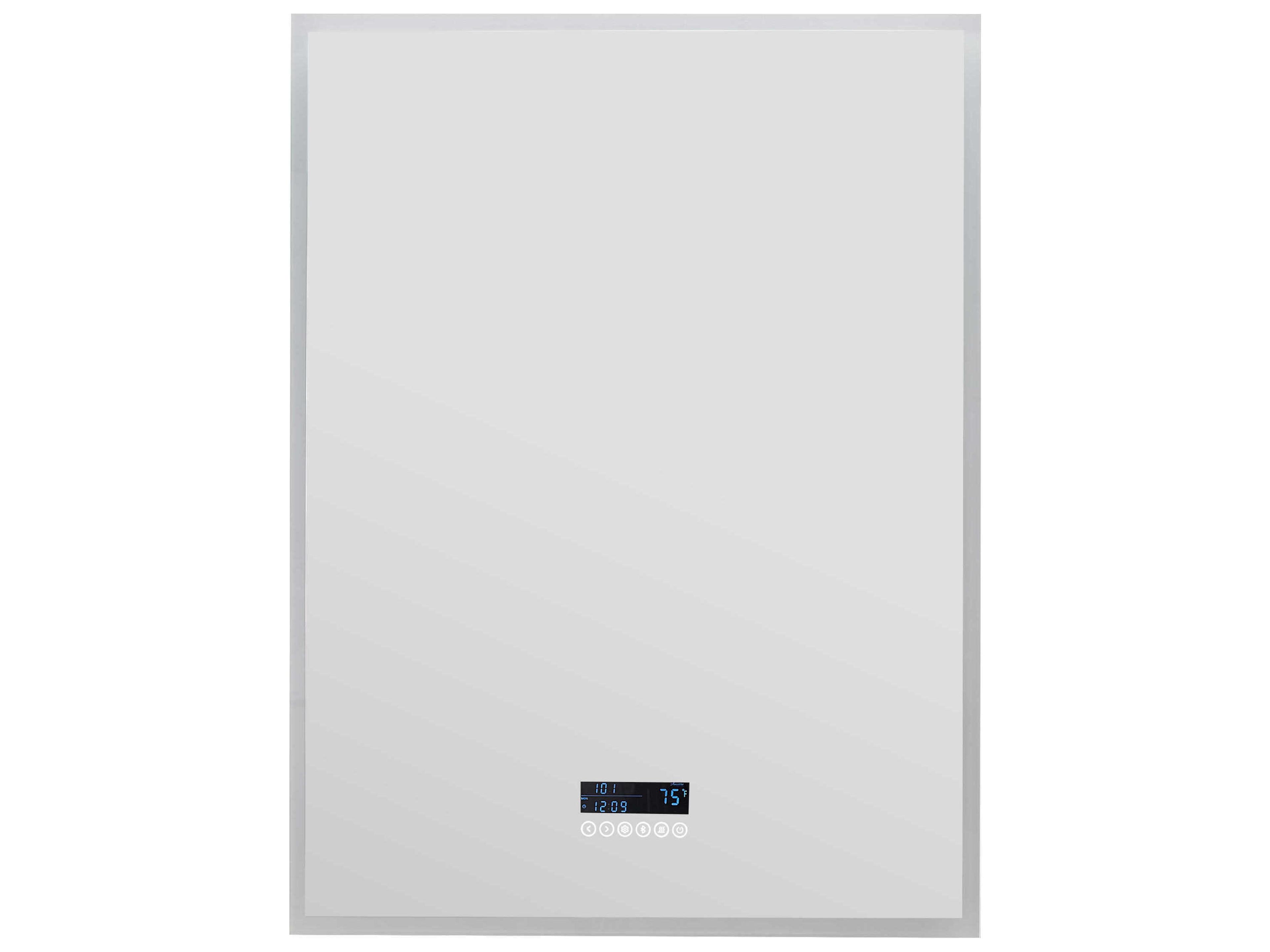 Immersion LED Mirror with Bluetooth Digital Display