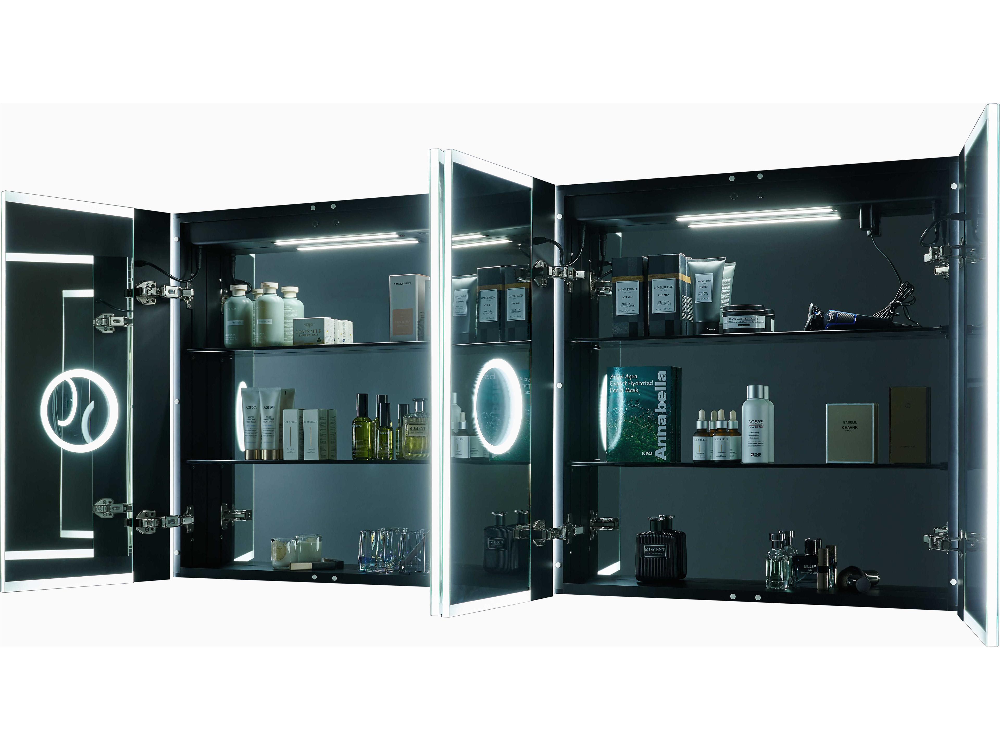 Ancerre Designs Pagani Black Rectangular Wall Mirror