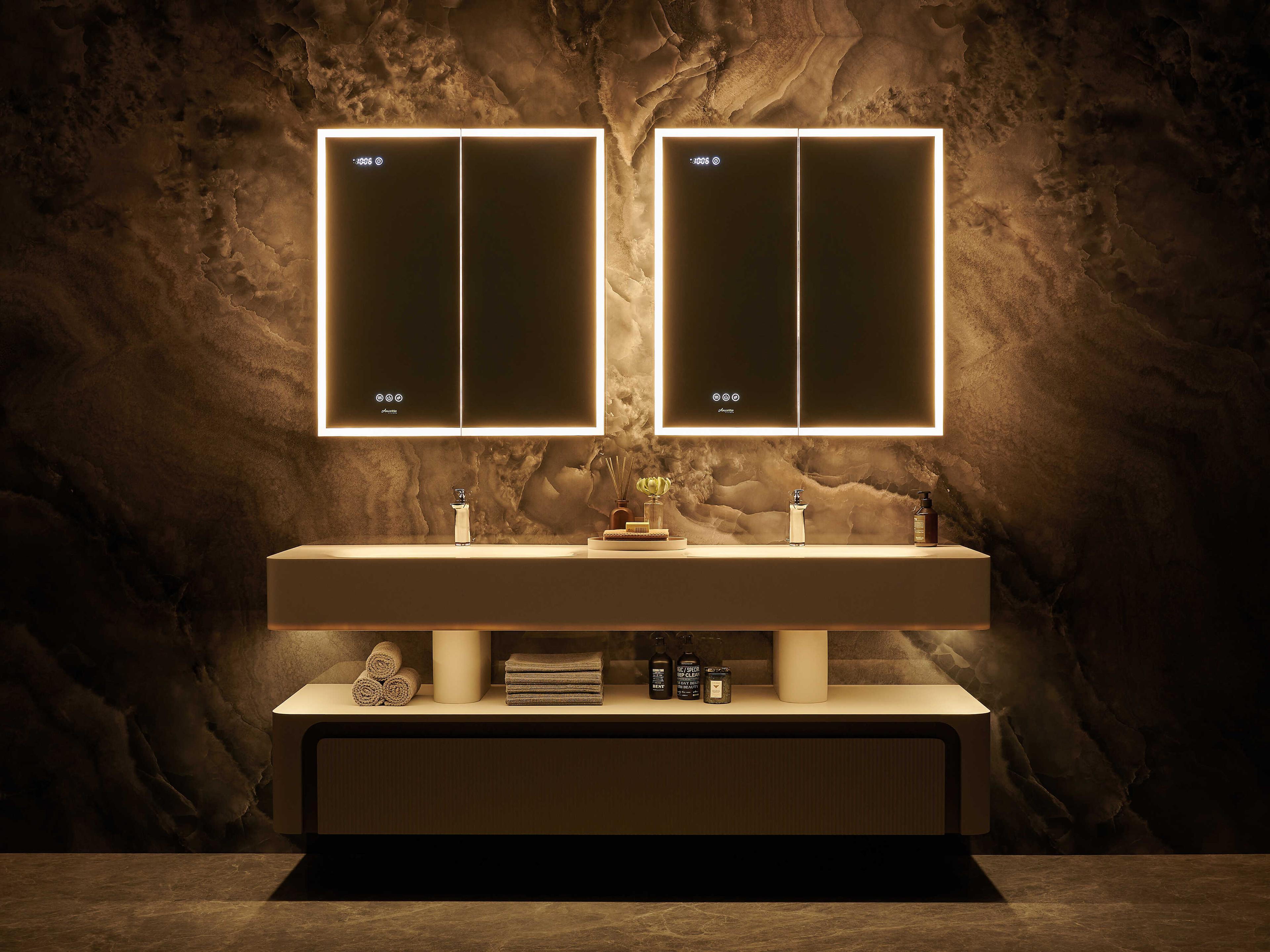 Ancerre Designs Pagani Black Rectangular Wall Mirror