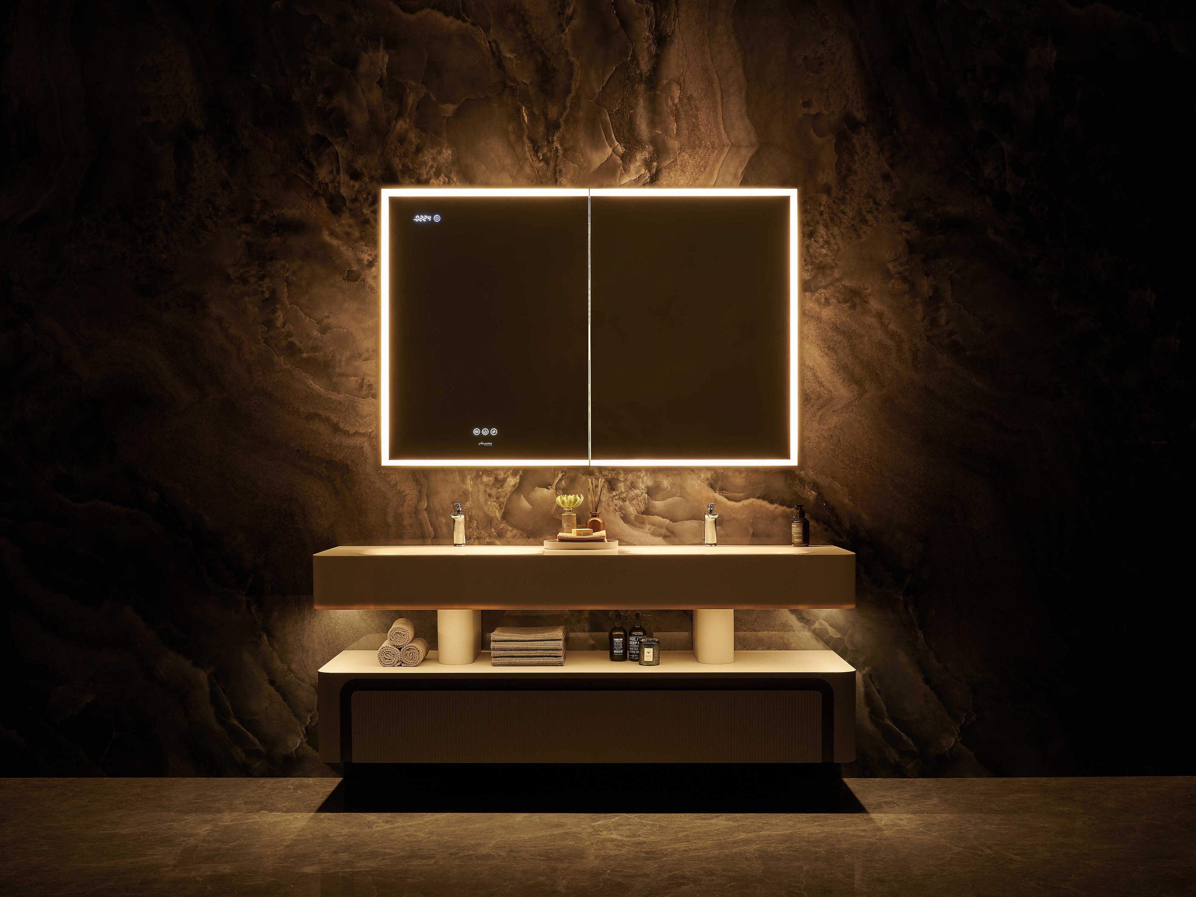 Ancerre Designs Pagani Black Rectangular Wall Mirror