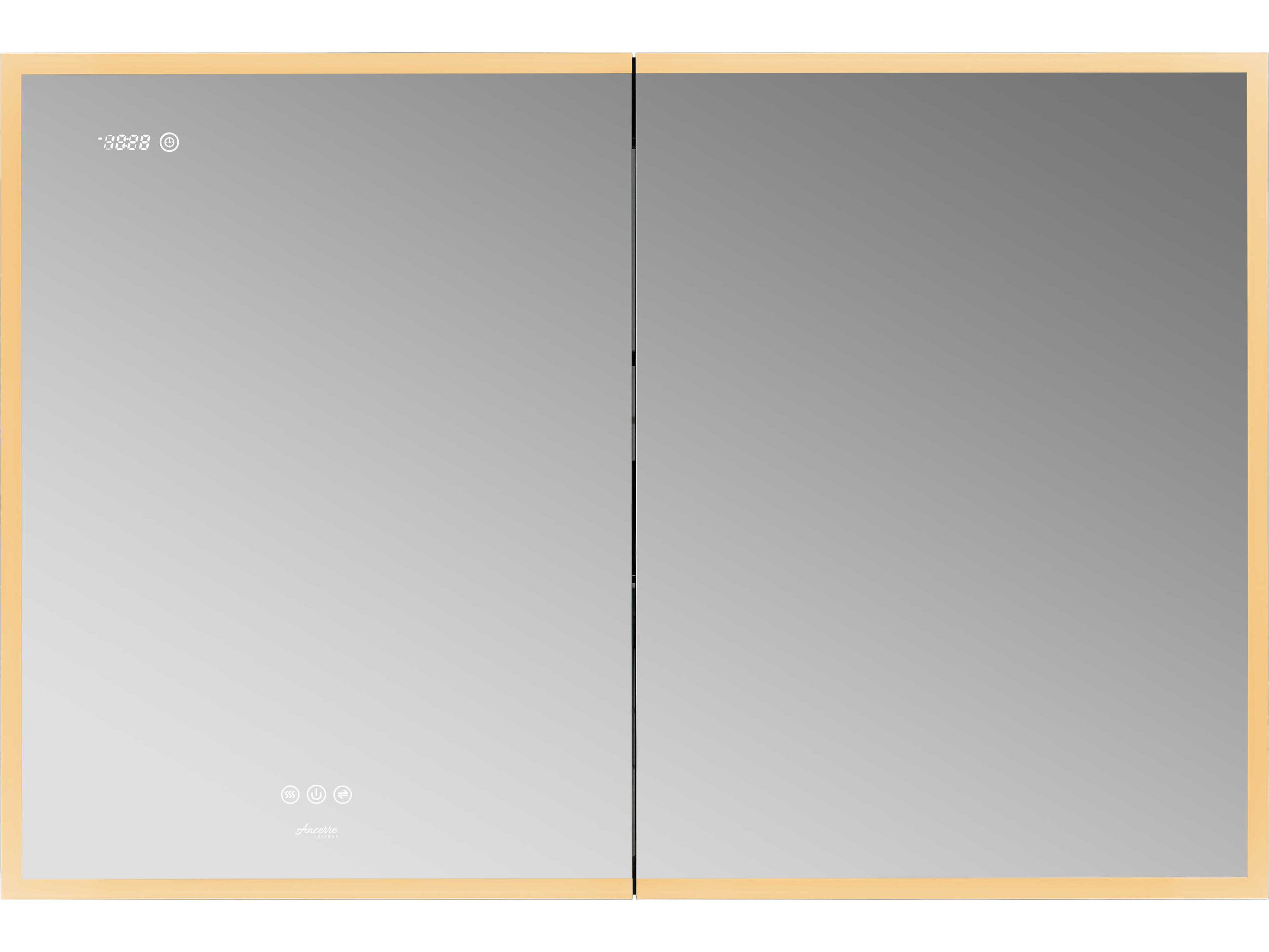 Ancerre Designs Pagani Black Rectangular Wall Mirror