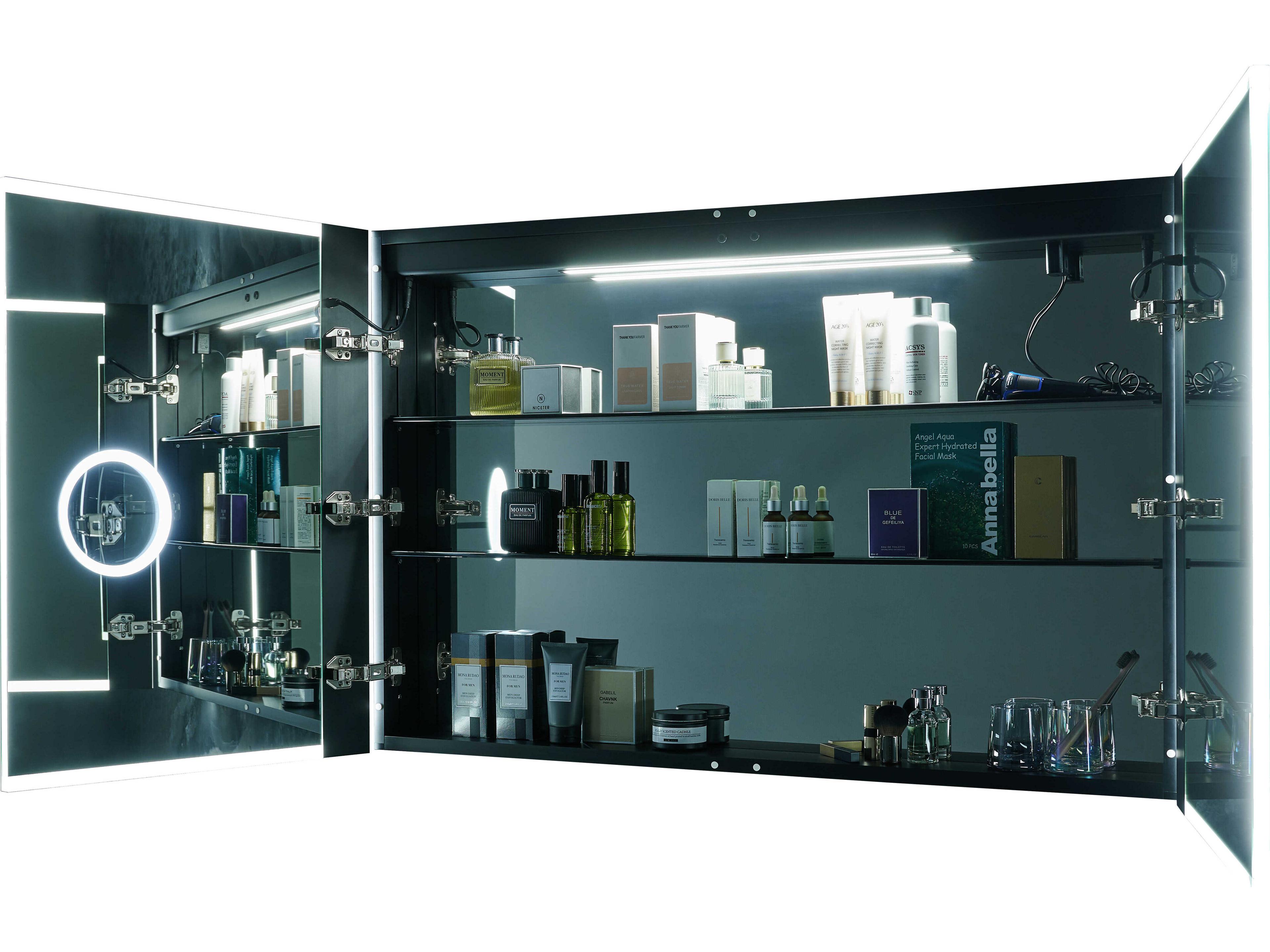 Ancerre Designs Pagani Black Rectangular Wall Mirror