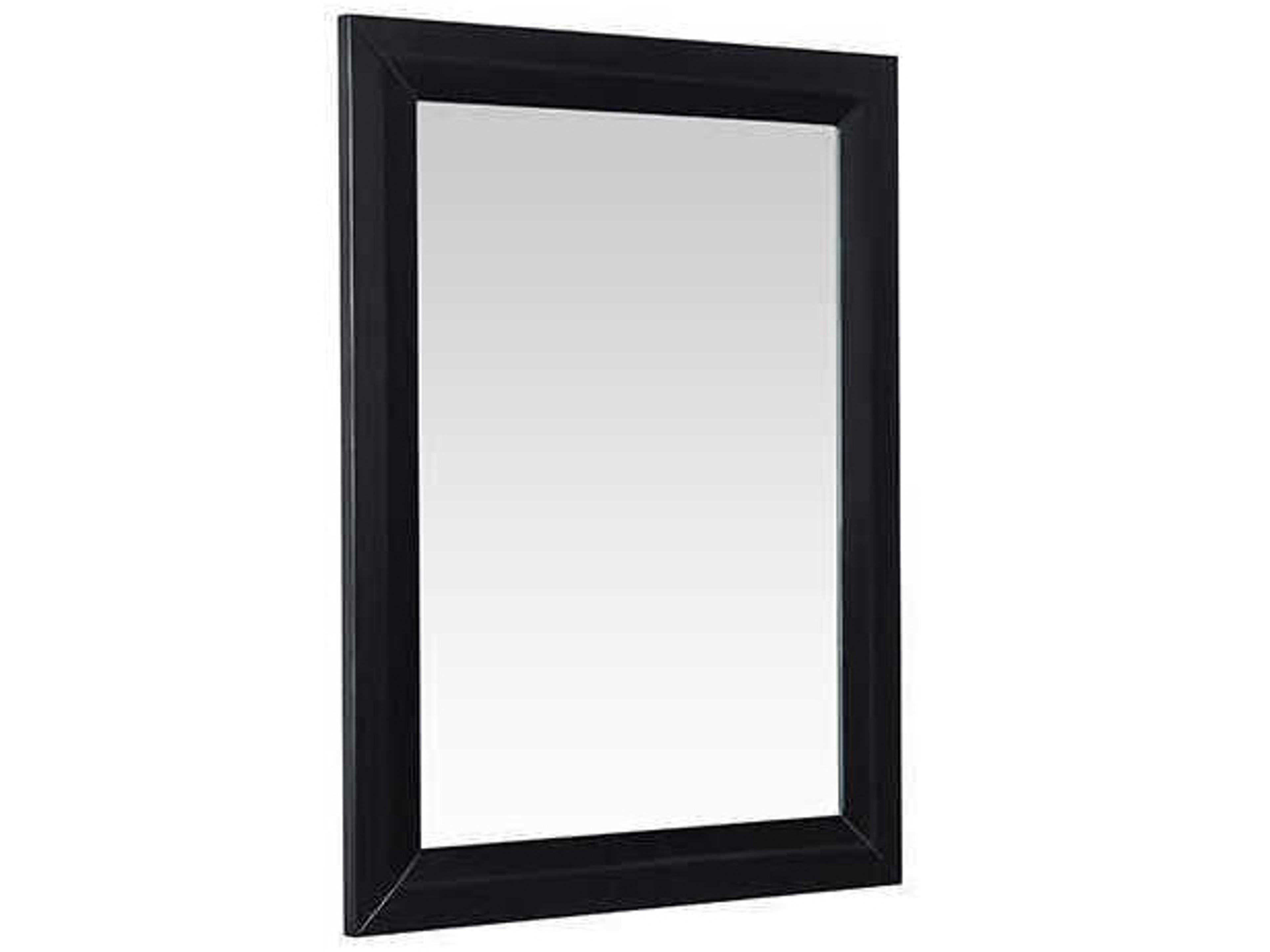 Ancerre Designs Black Onyx Rectangular Wall Mirror
