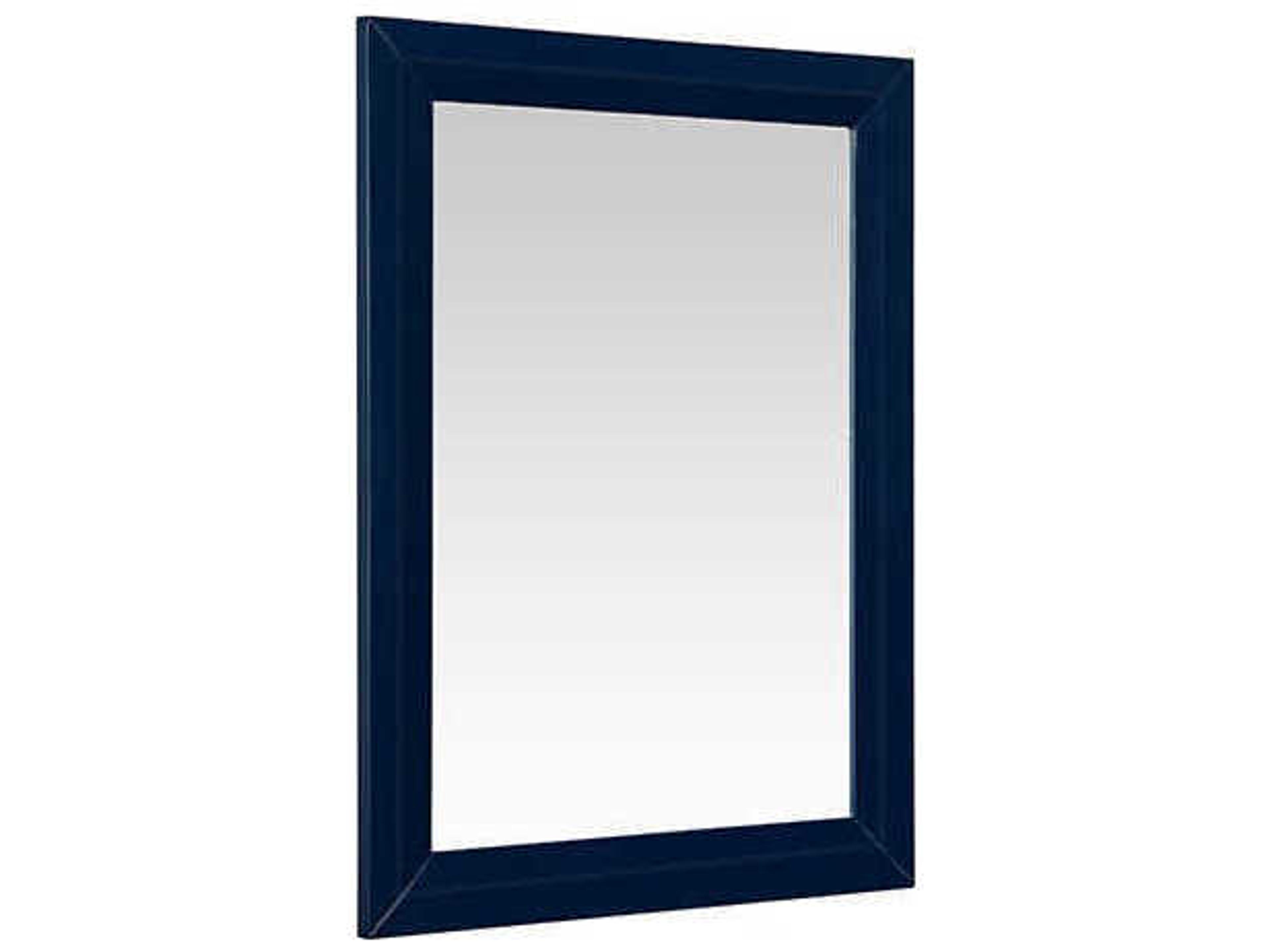 Ancerre Designs Heritage Blue Rectangular Wall Mirror