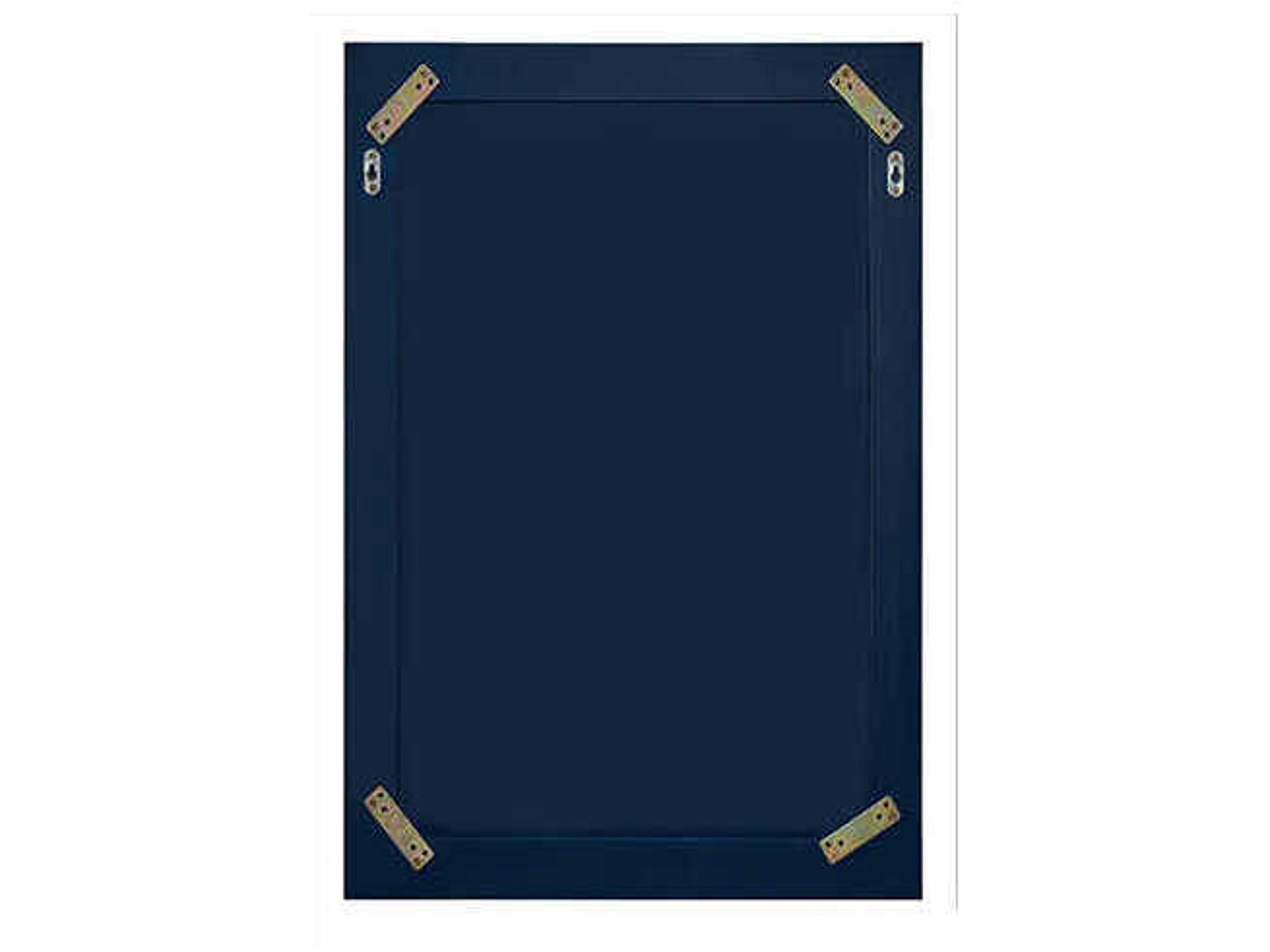 Ancerre Designs Heritage Blue Rectangular Wall Mirror