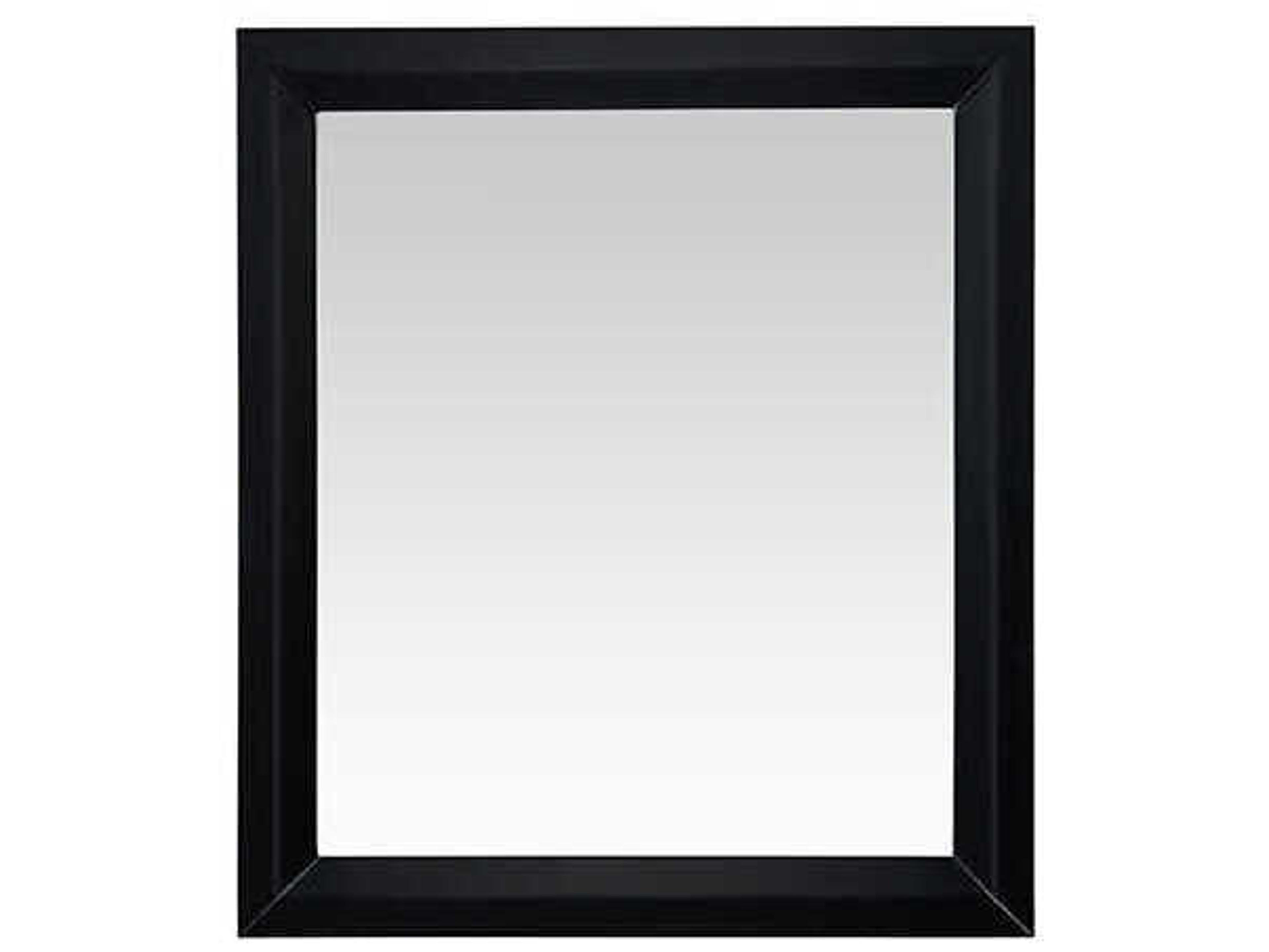 Ancerre Designs Black Onyx Rectangular Wall Mirror