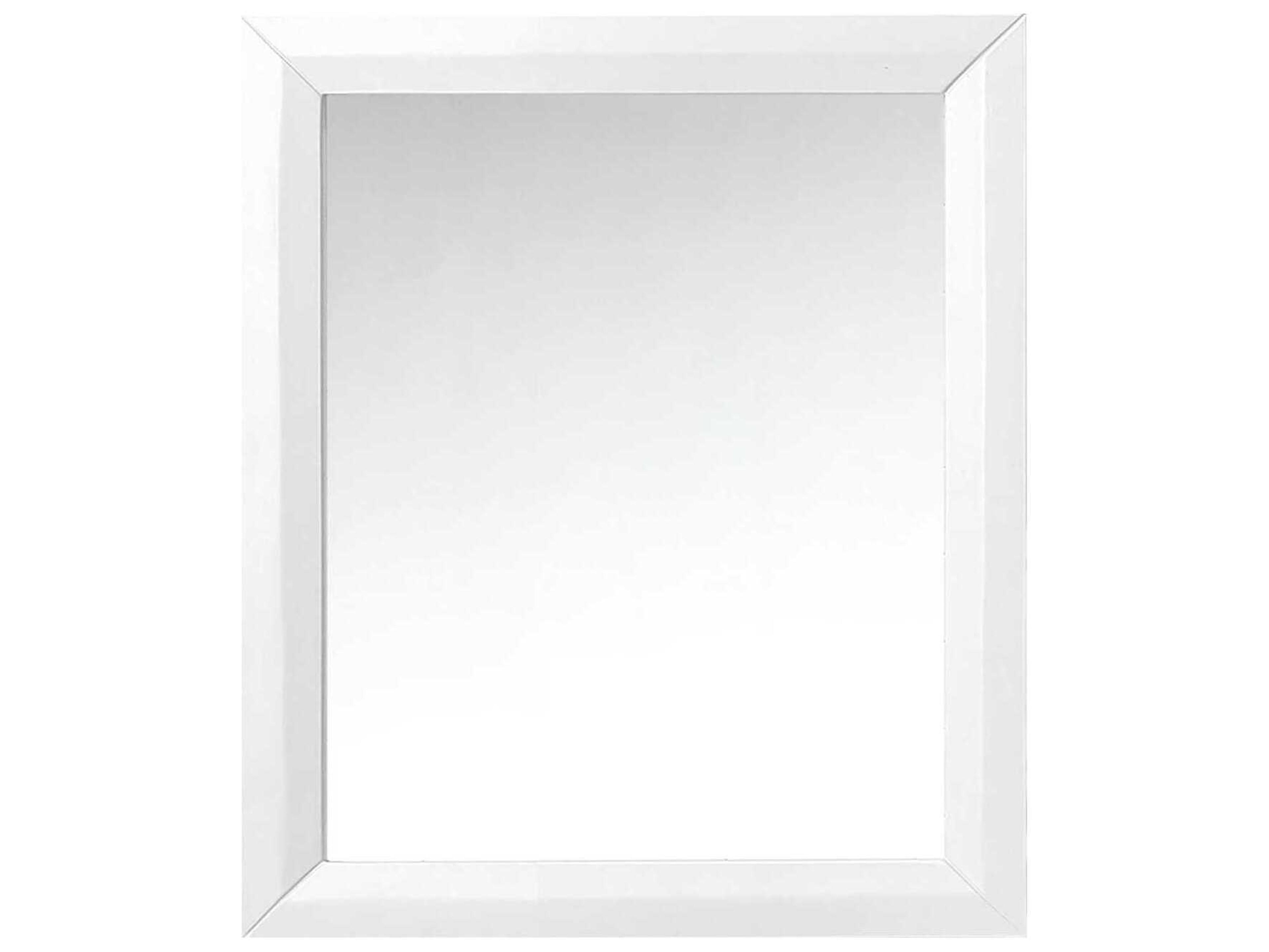 Elizabeth Mirror 28 Inch White