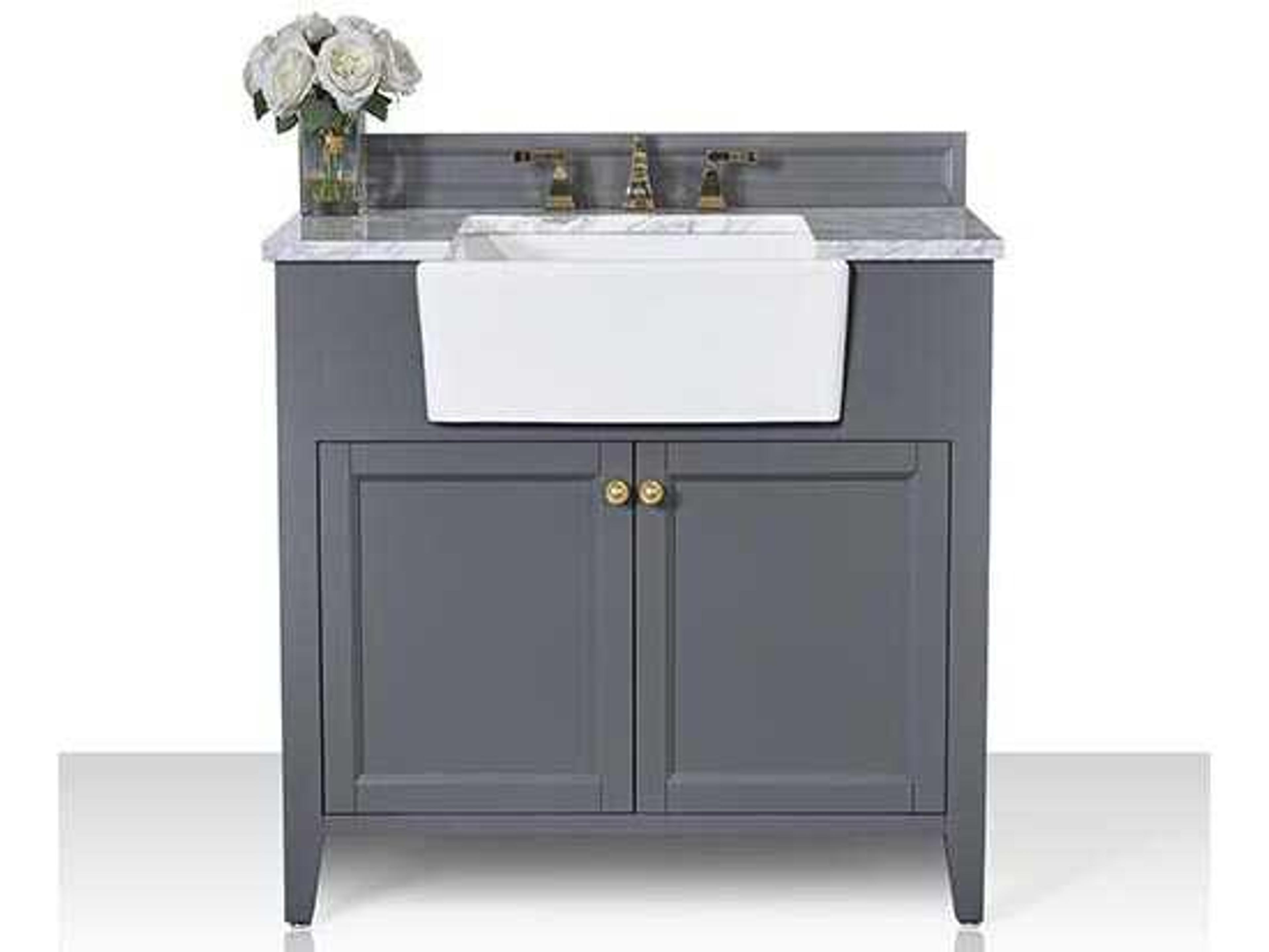 Ancerre Designs Adeline Sapphire Gray 36" Vanity