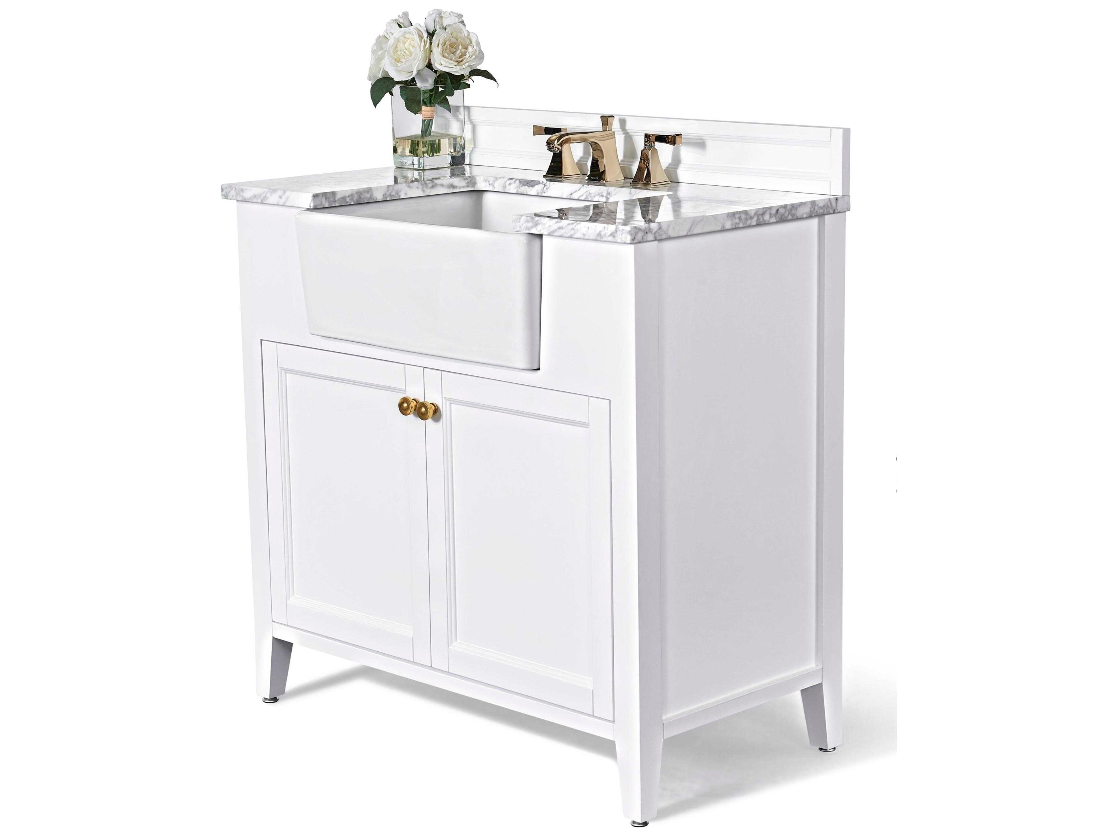 Adeline 36-inch Bathroom Vanity Set Farmhouse Style