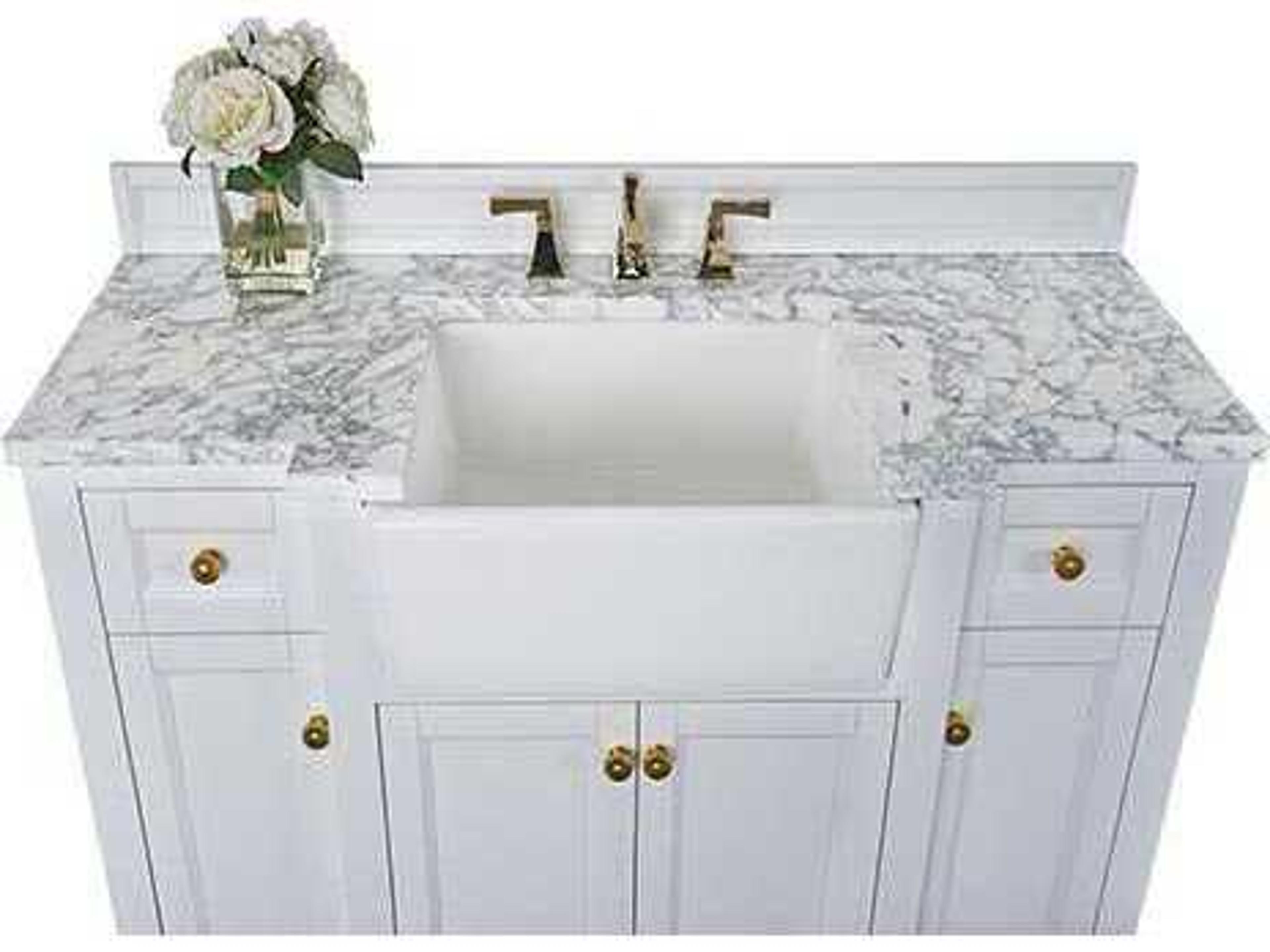 Ancerre Designs Adeline White 48" Vanity