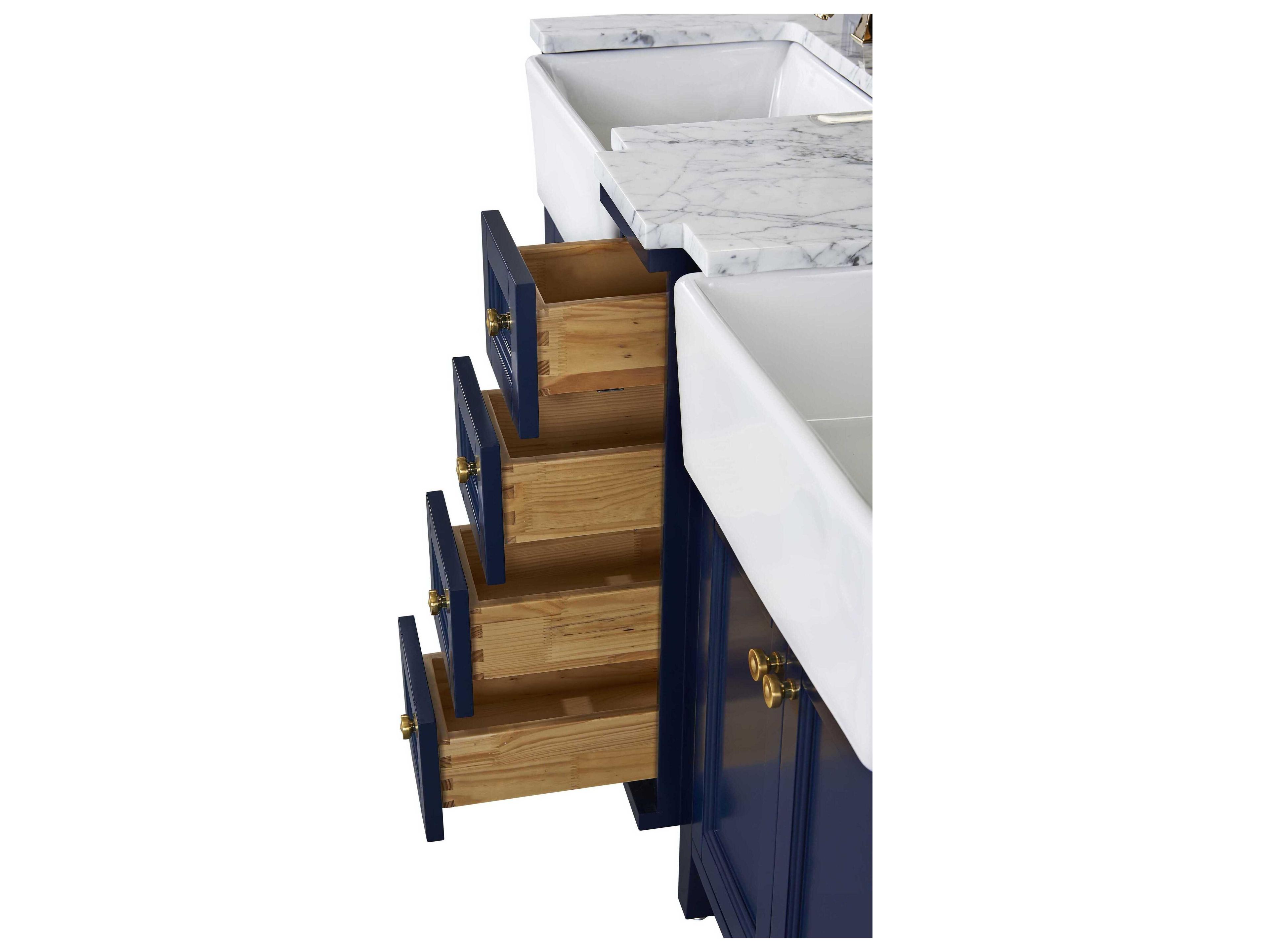 Ancerre Designs Adeline Heritage Blue 60" Vanity