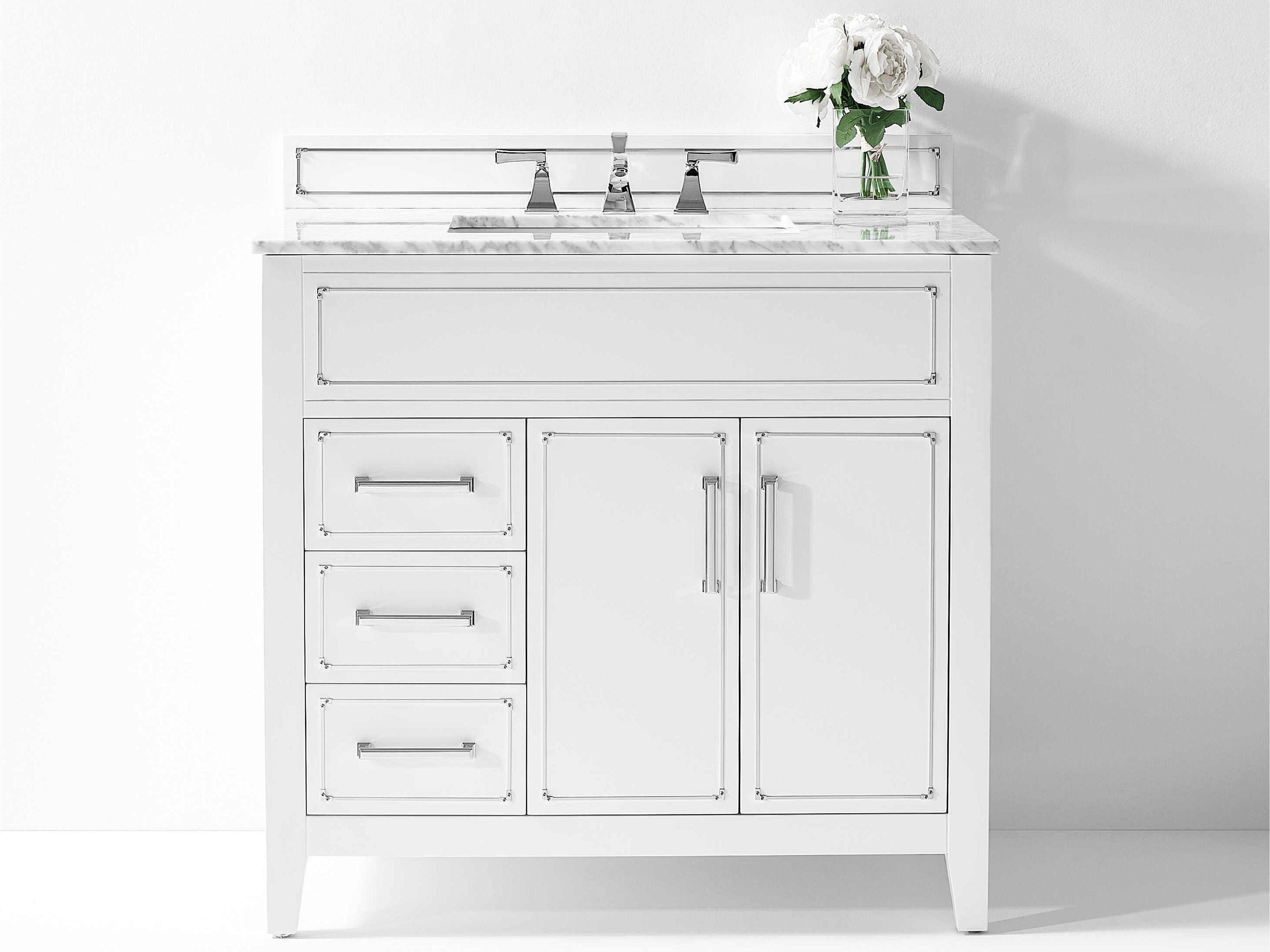 Ancerre Designs Aspen White 36" Vanity