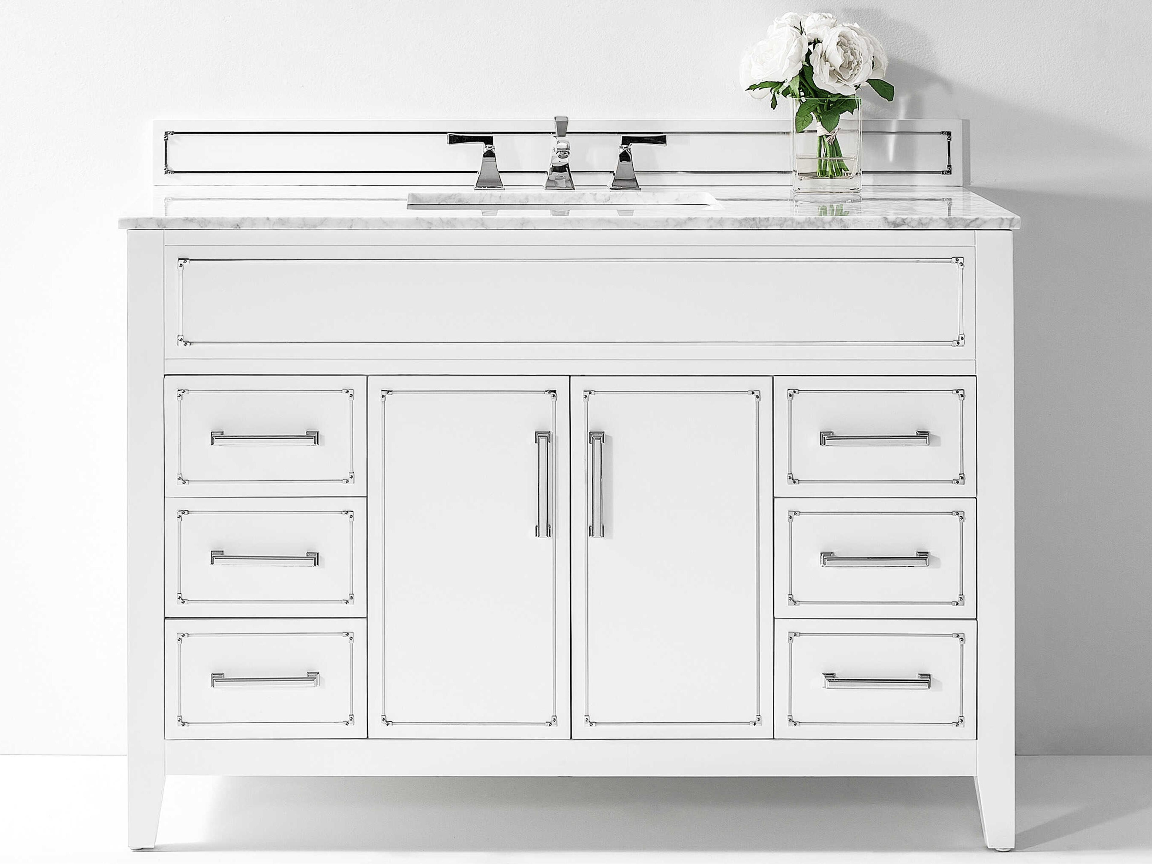 Ancerre Designs Aspen White 48" Vanity