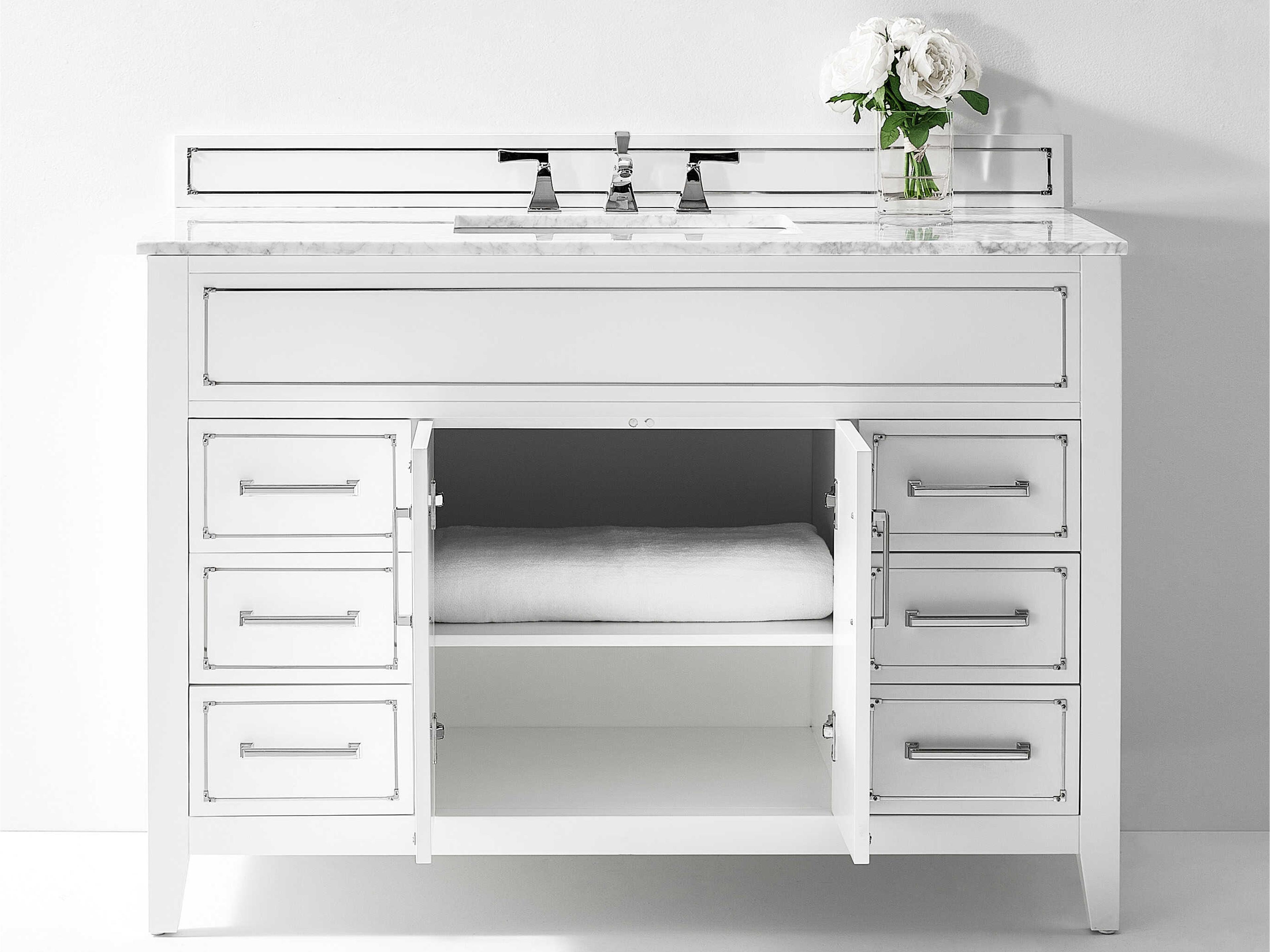 Ancerre Designs Aspen White 48" Vanity