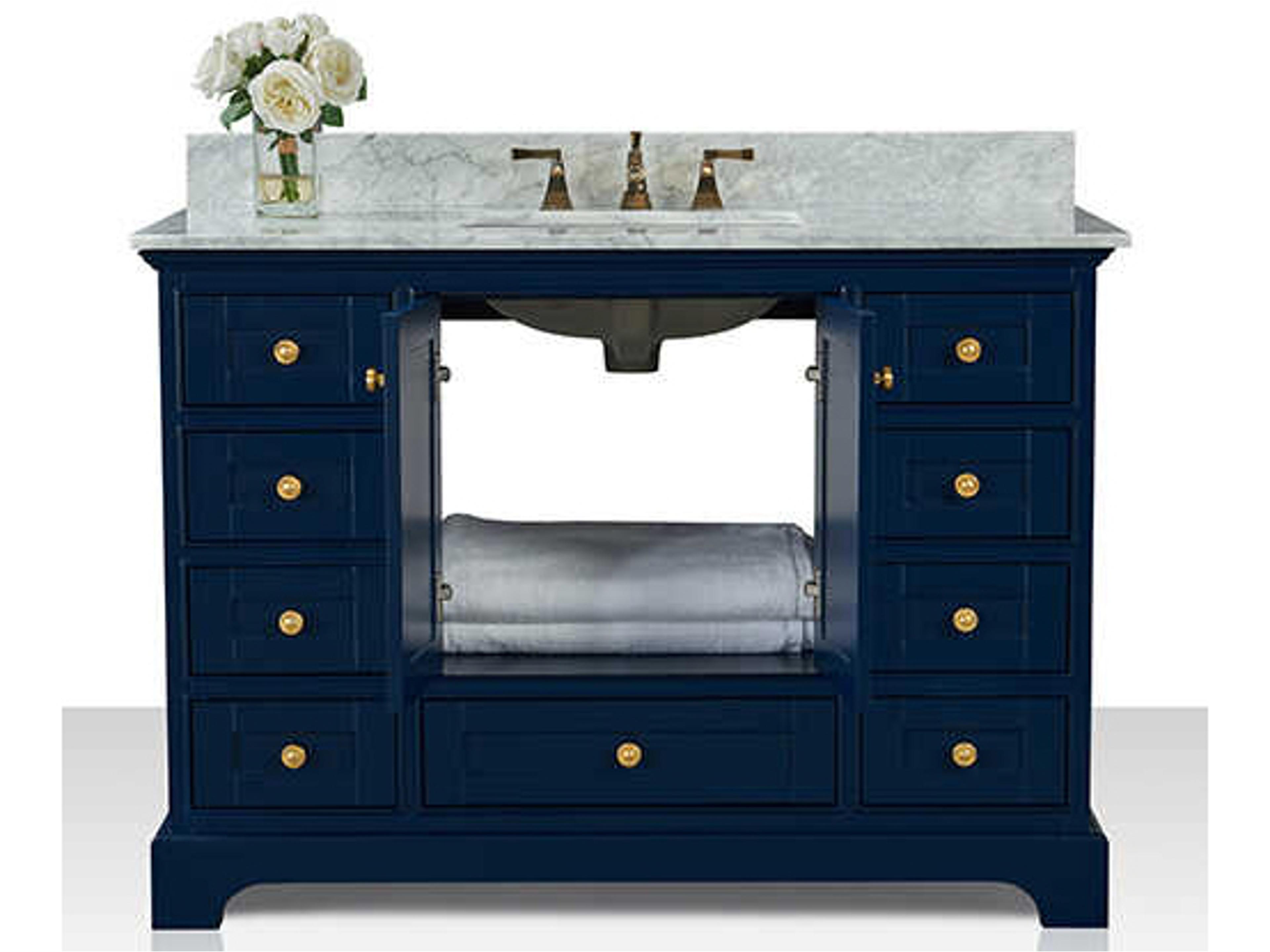 Ancerre Designs Audrey Heritage Blue 48" Vanity