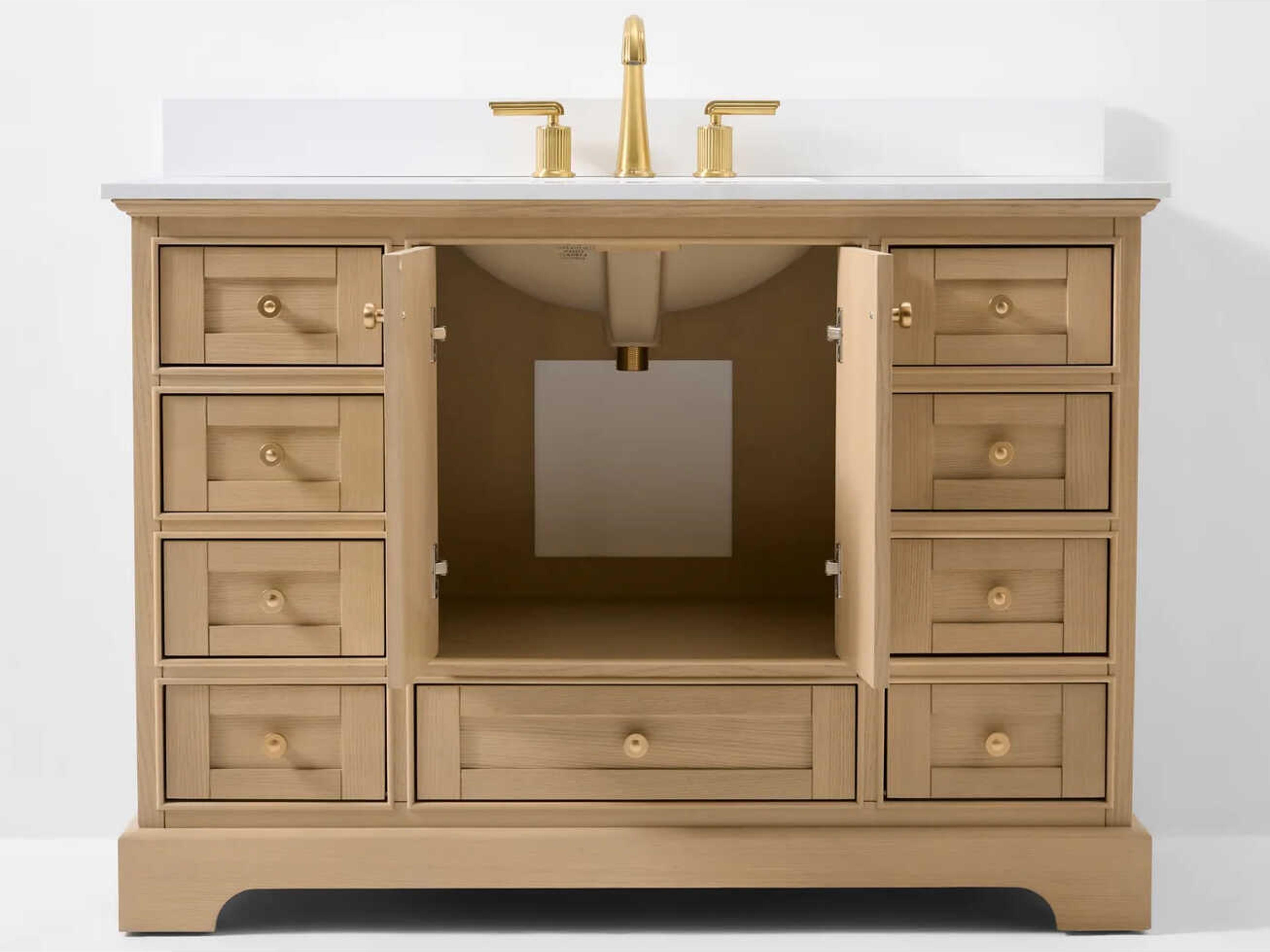 Ancerre Designs Audrey Oak 48" Vanity