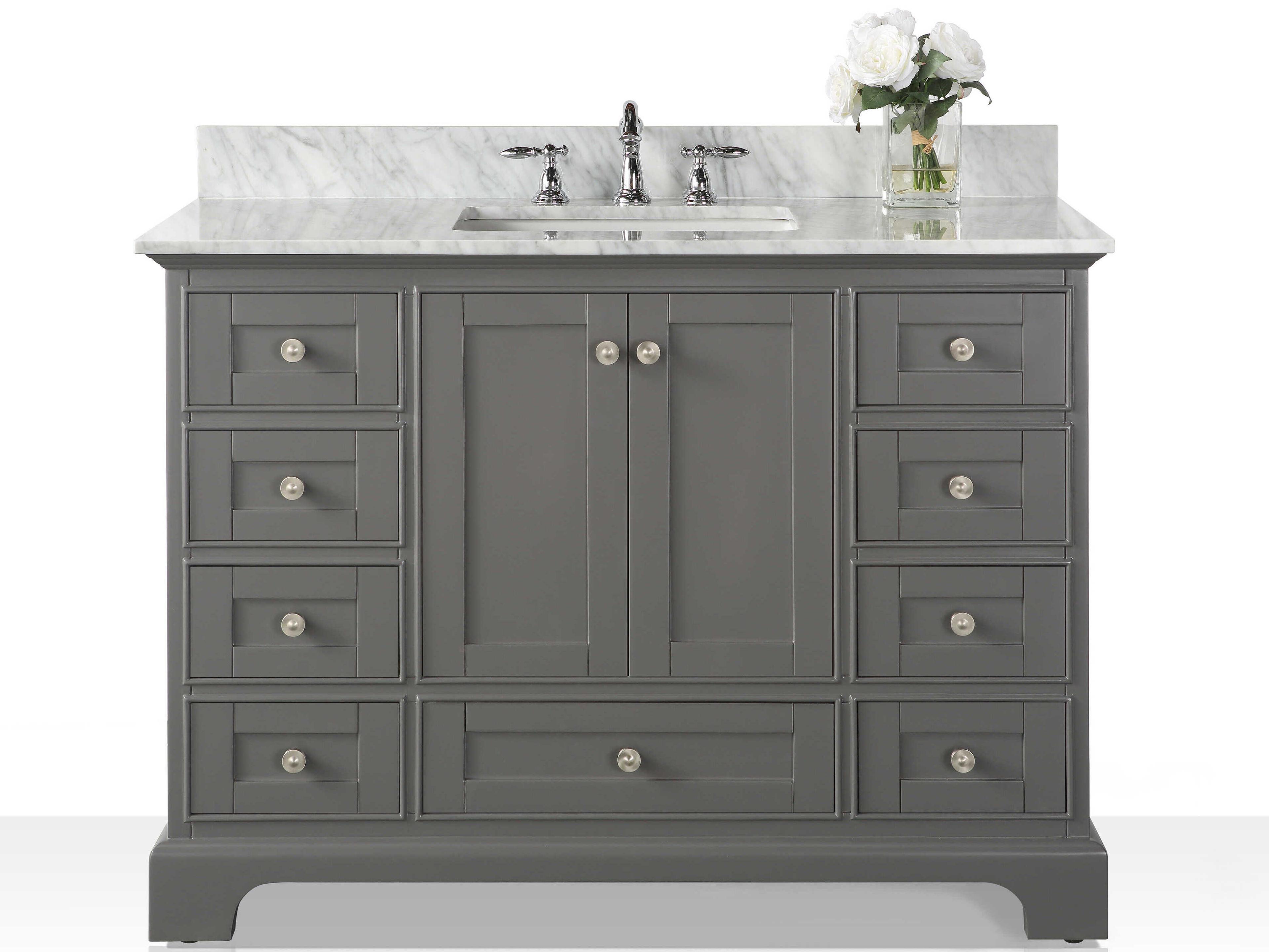 Ancerre Designs Audrey Sapphire Gray 48" Vanity