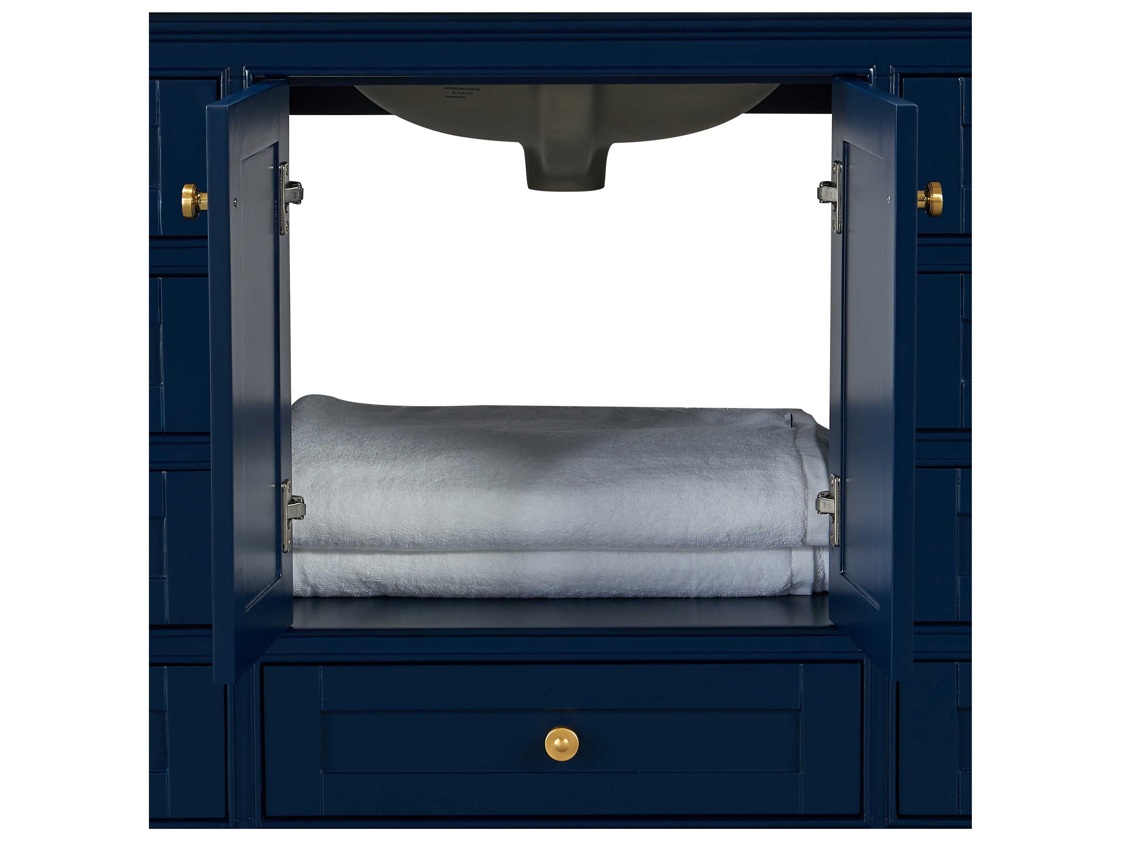 Ancerre Designs Audrey Heritage Blue 84" Vanity