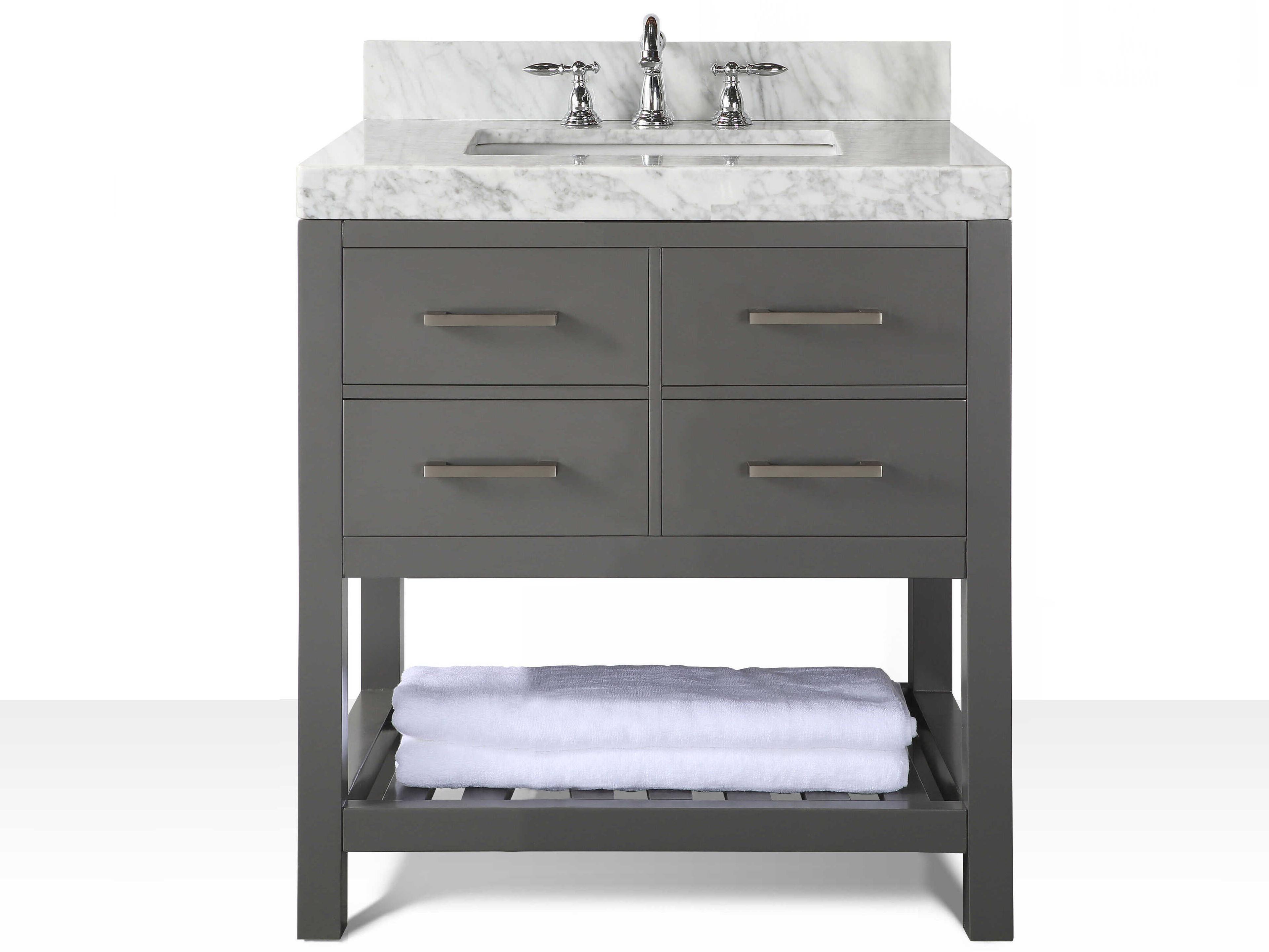Ancerre Designs Elizabeth Sapphire Gray 36" Vanity