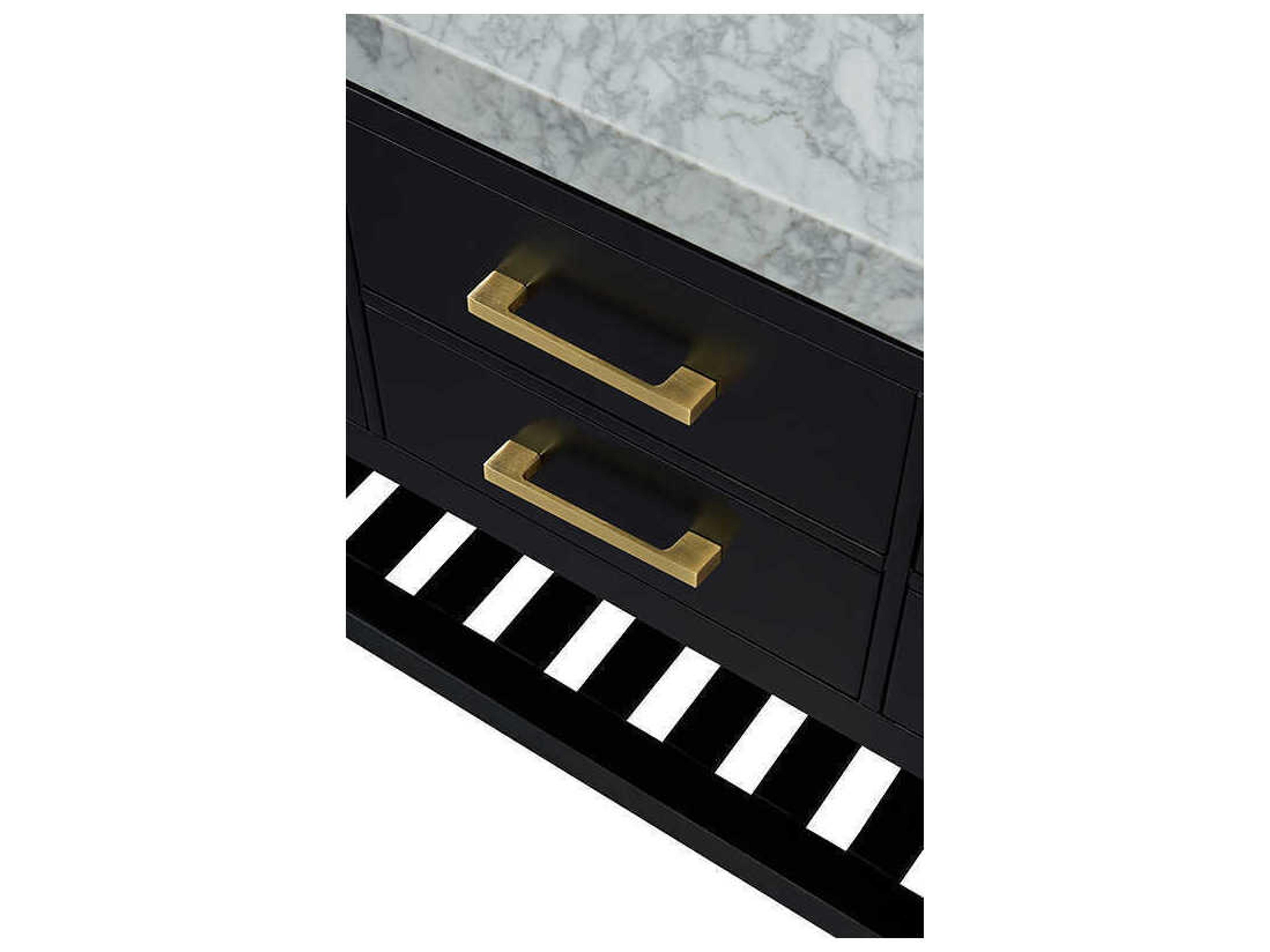 Ancerre Designs Elizabeth Black Onyx 48" Vanity