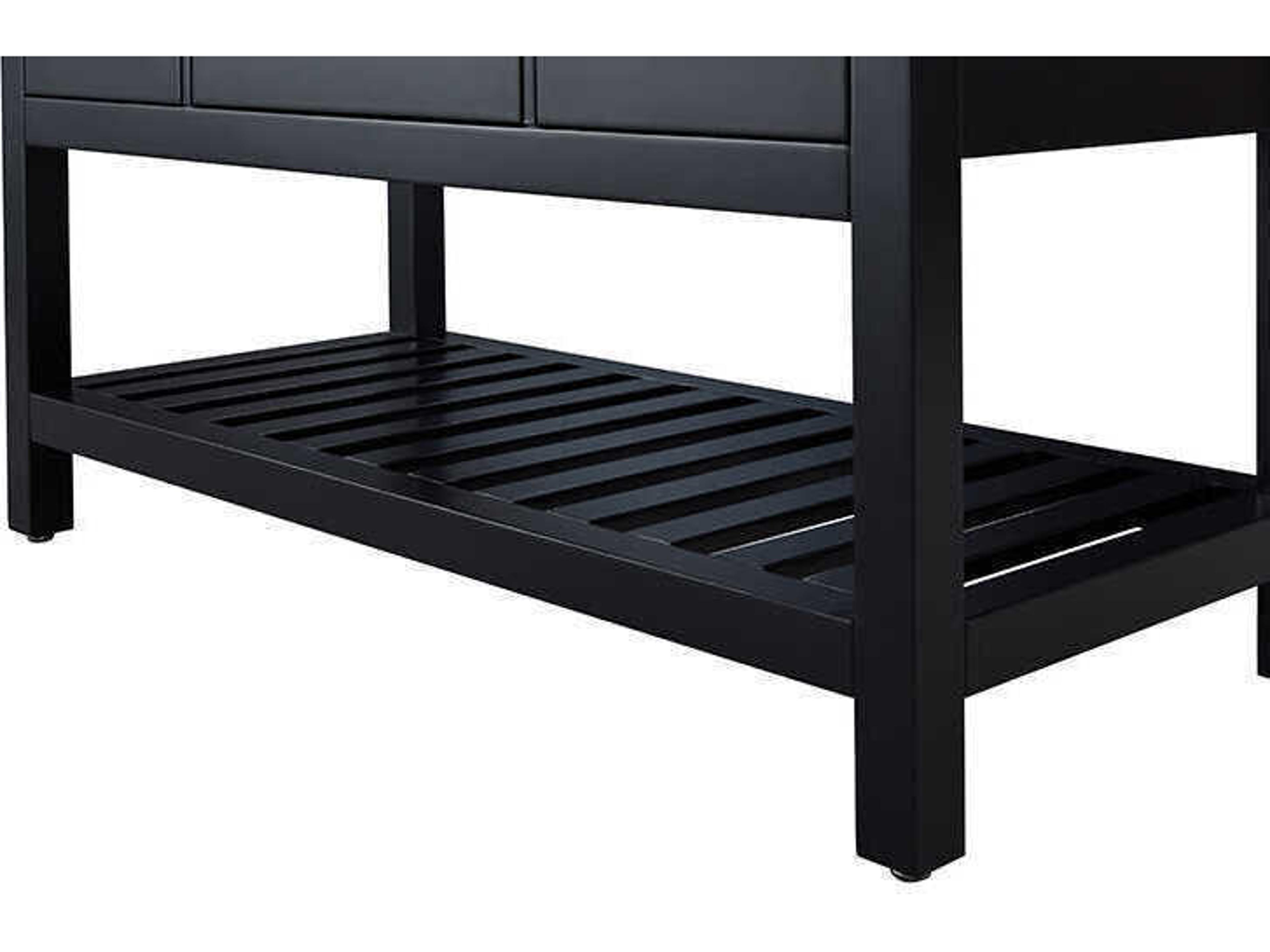 Ancerre Designs Elizabeth Black Onyx 48" Vanity