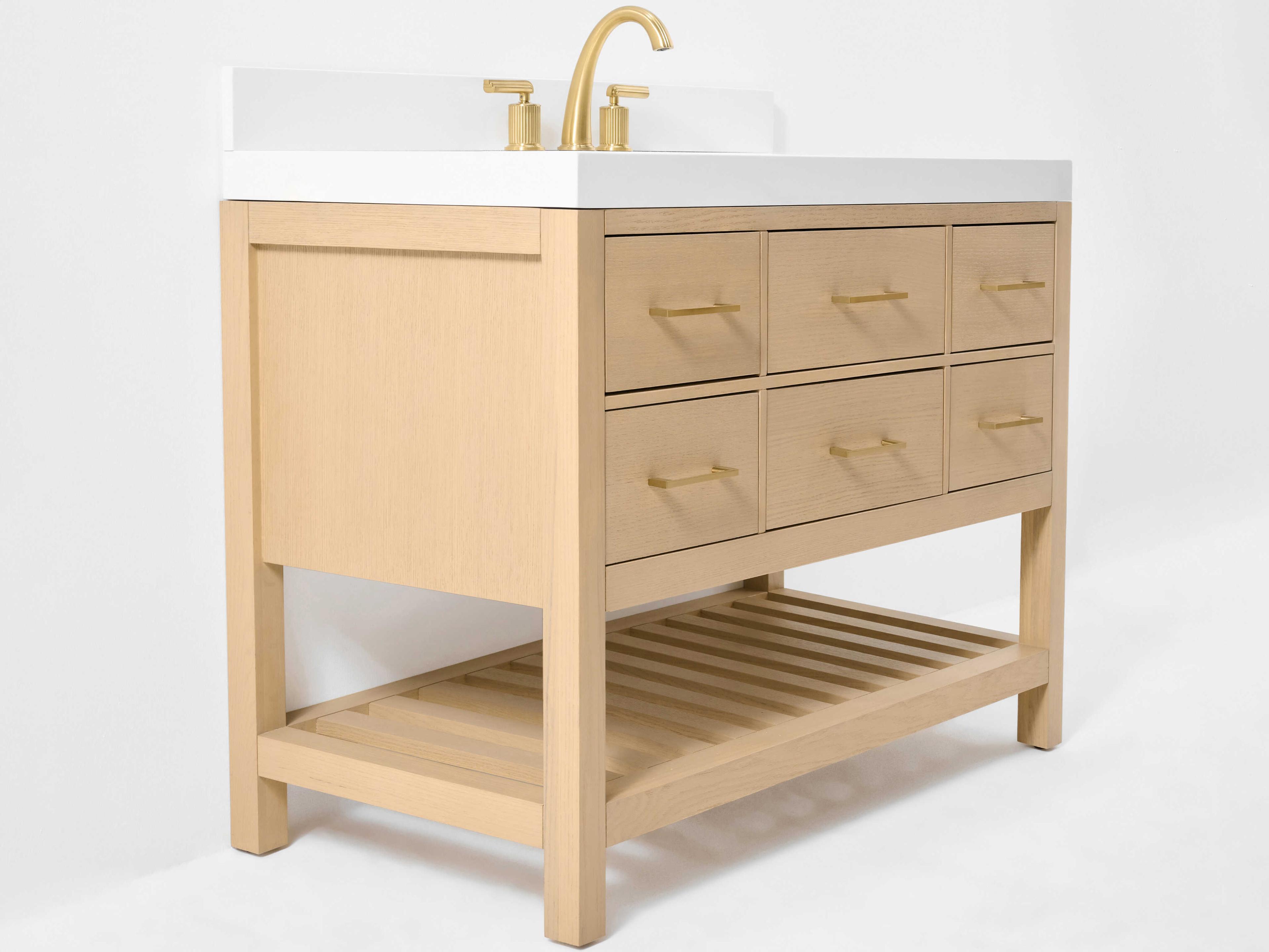 Ancerre Designs Elizabeth Oak 48" Vanity