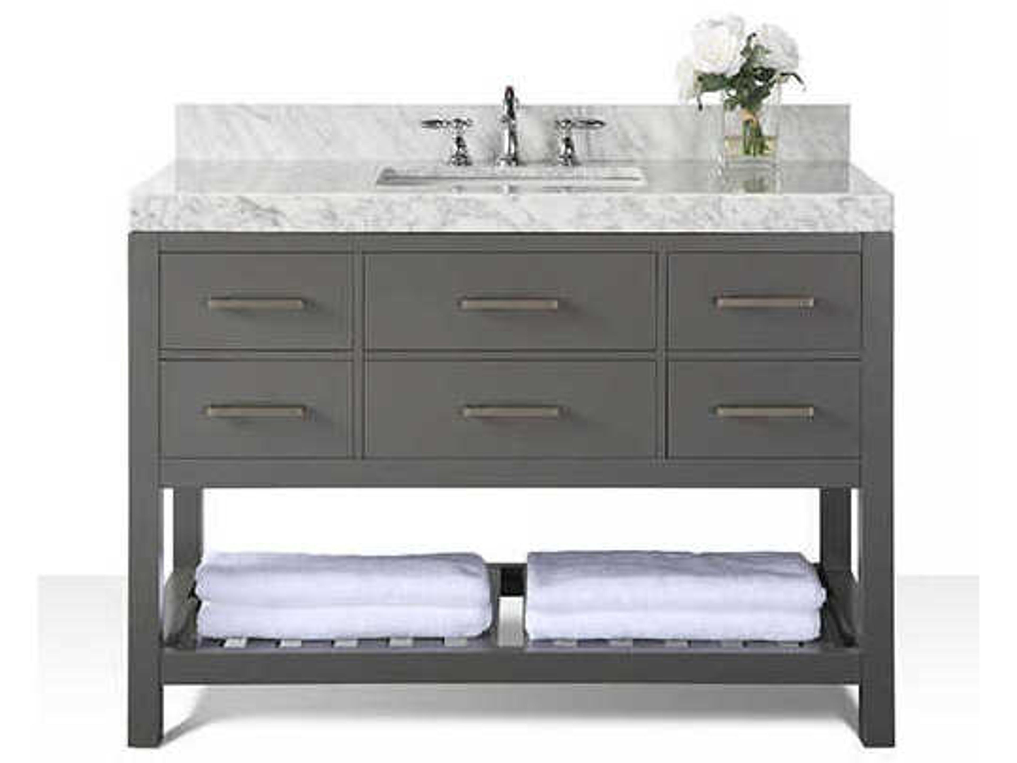 Ancerre Designs Elizabeth Sapphire Gray 48" Vanity