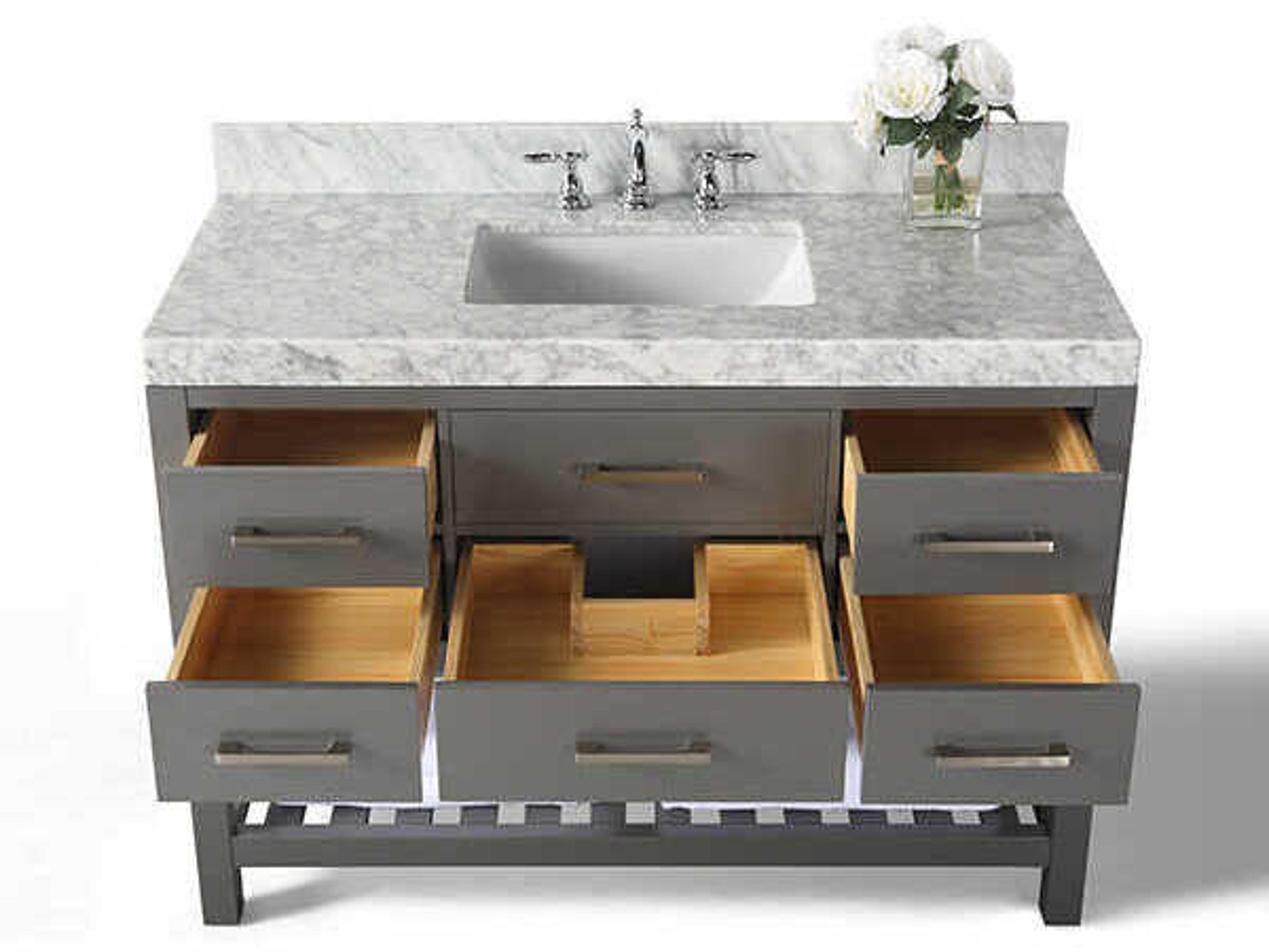 Ancerre Designs Elizabeth Sapphire Gray 48" Vanity