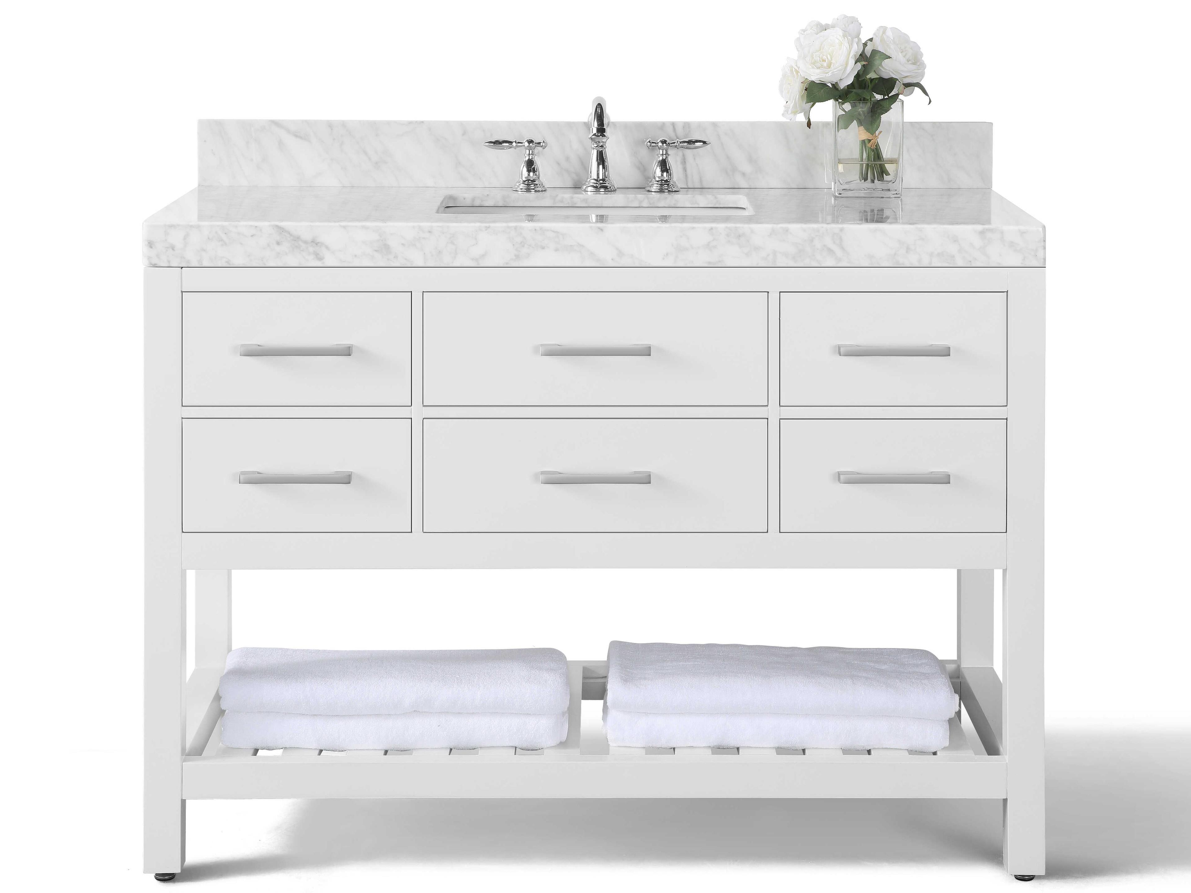 Ancerre Designs Elizabeth White 48" Vanity