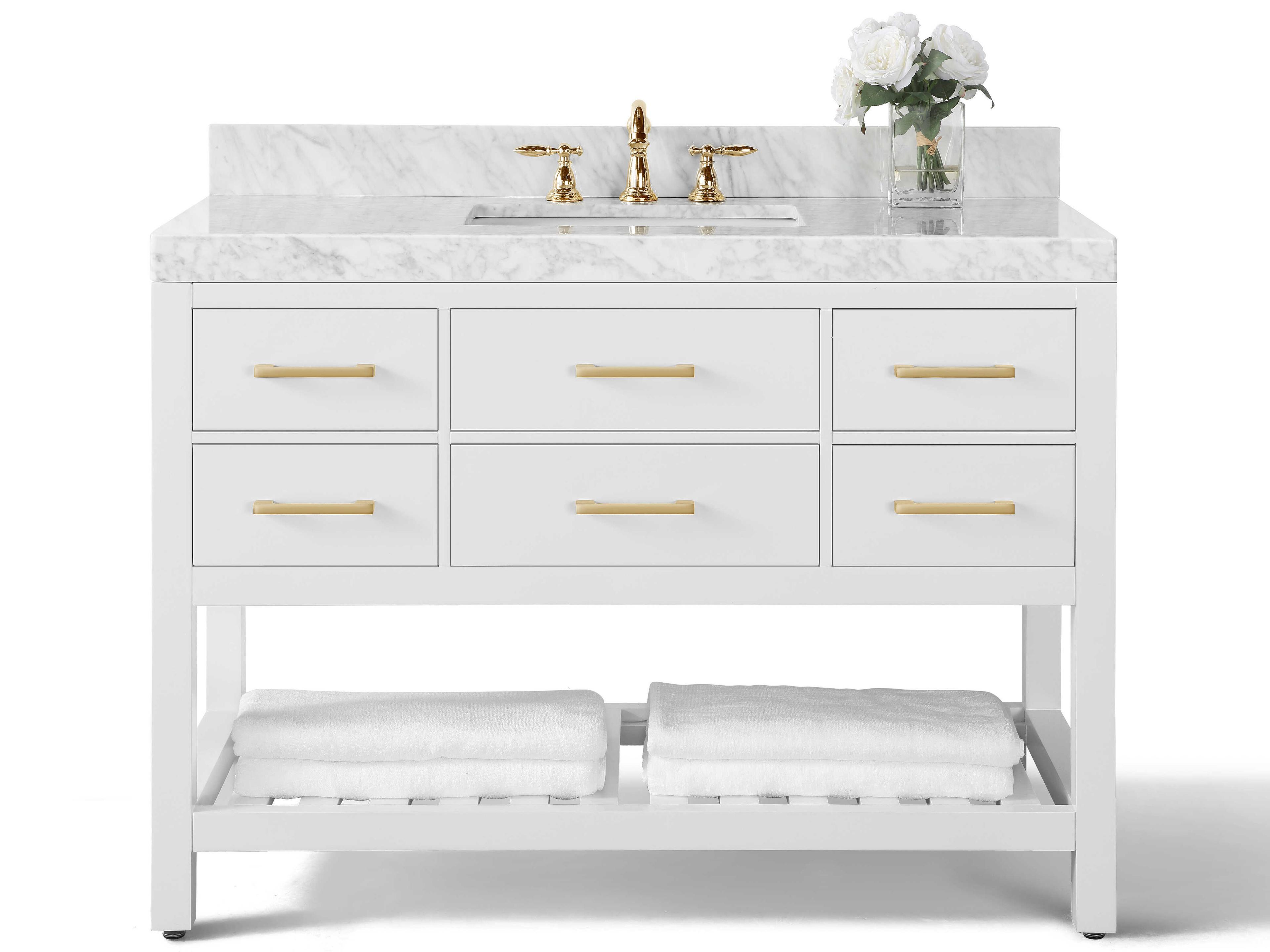 Ancerre Designs Elizabeth White 48" Vanity