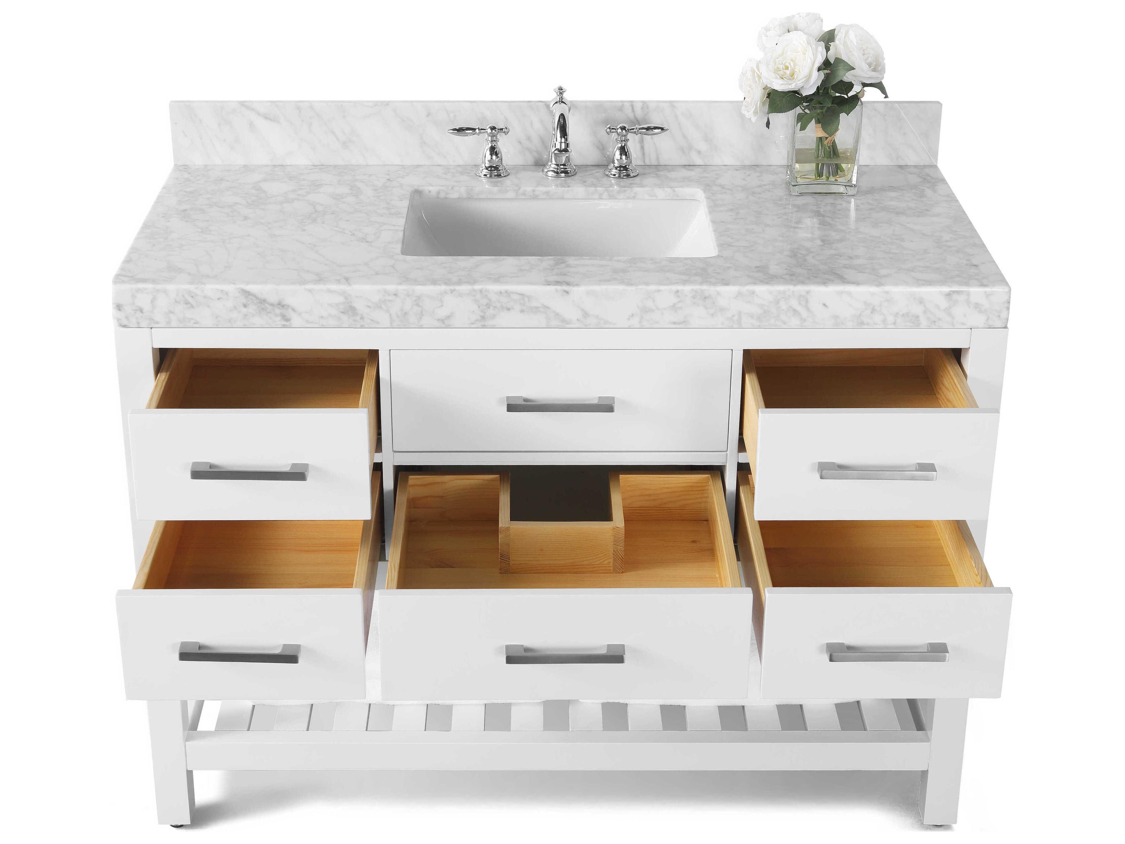 Ancerre Designs Elizabeth White 48" Vanity
