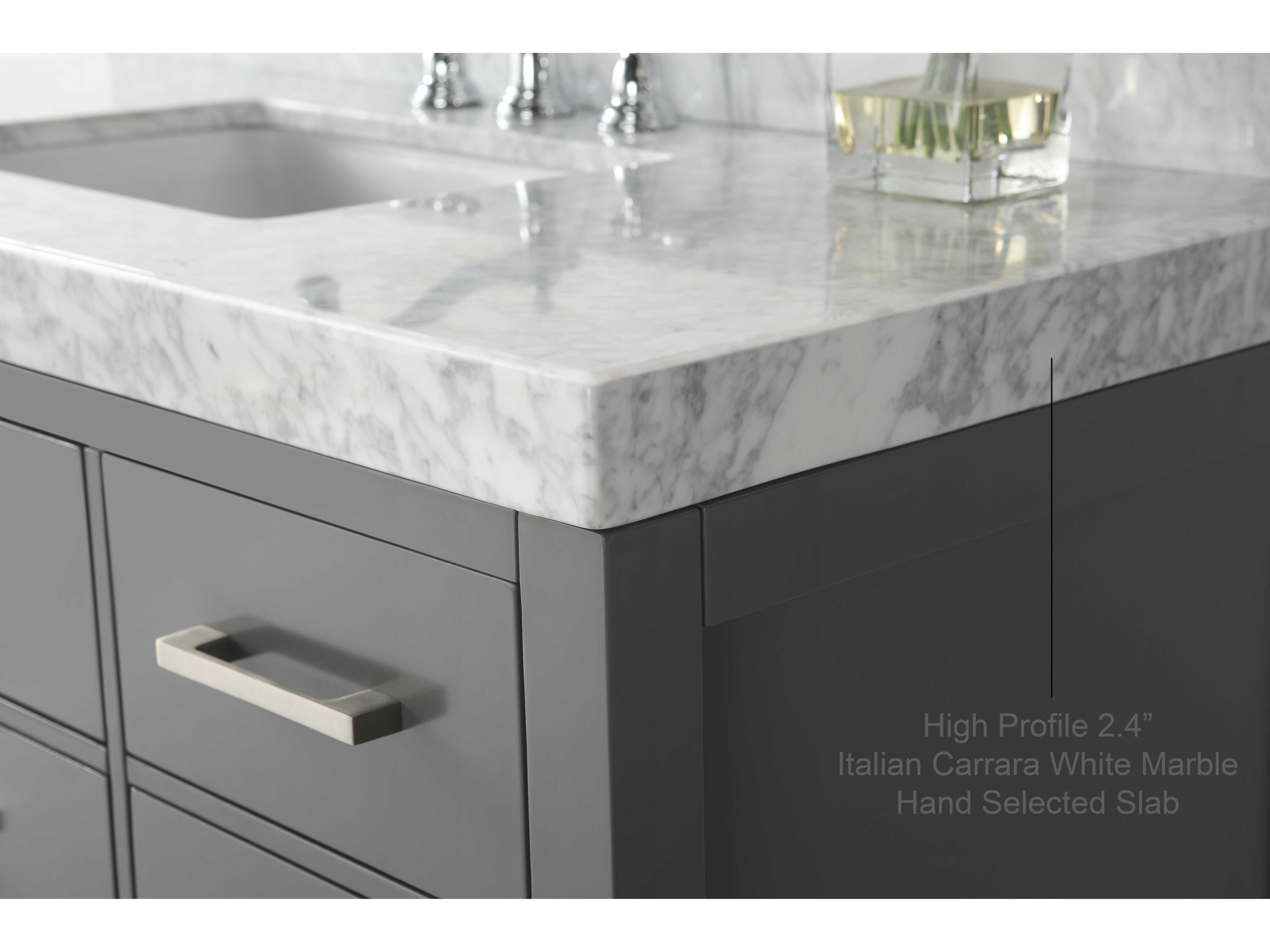 Ancerre Designs Elizabeth Sapphire Gray 72" Vanity