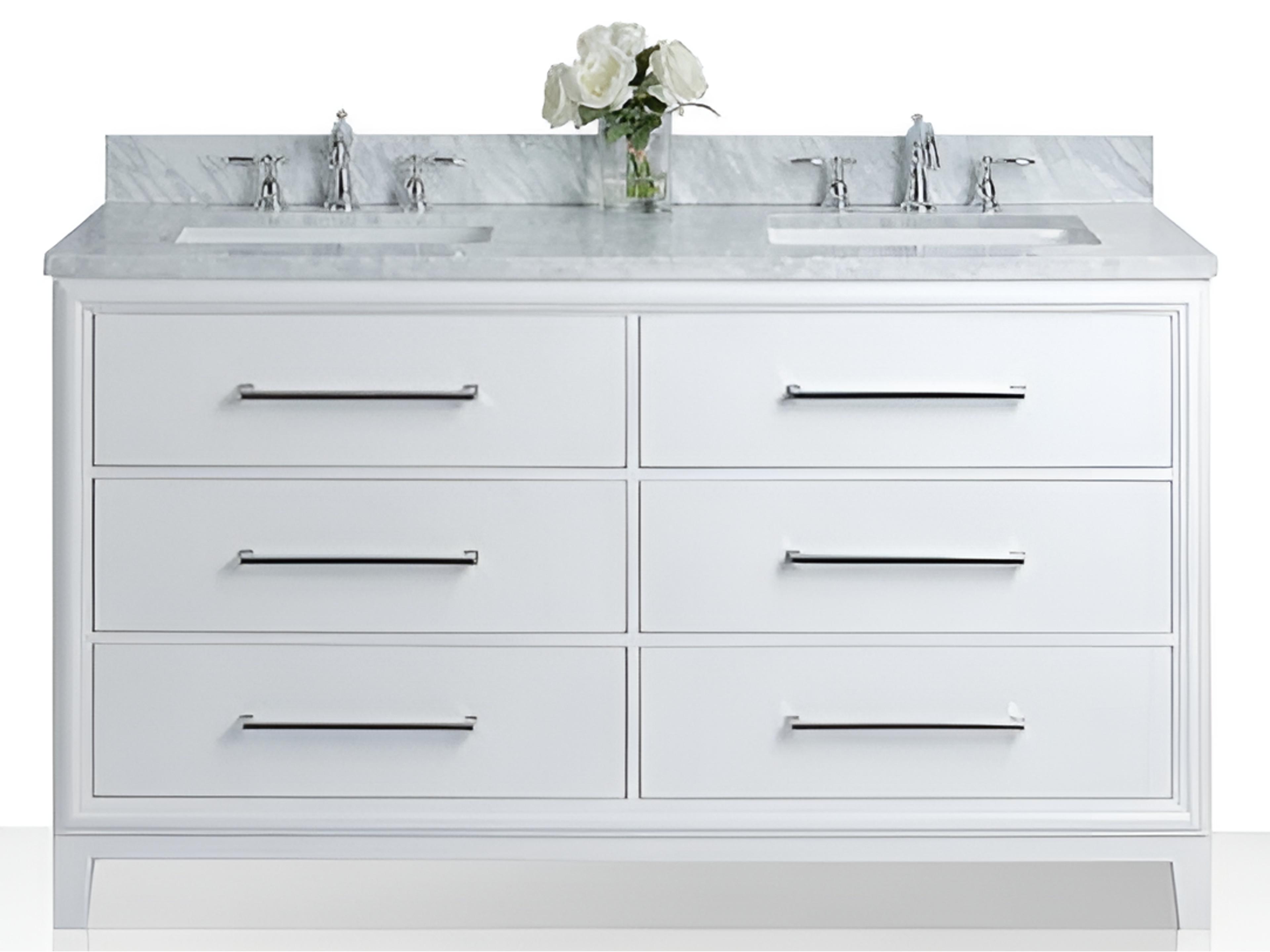 Ancerre Designs Ellie White 60" Vanity