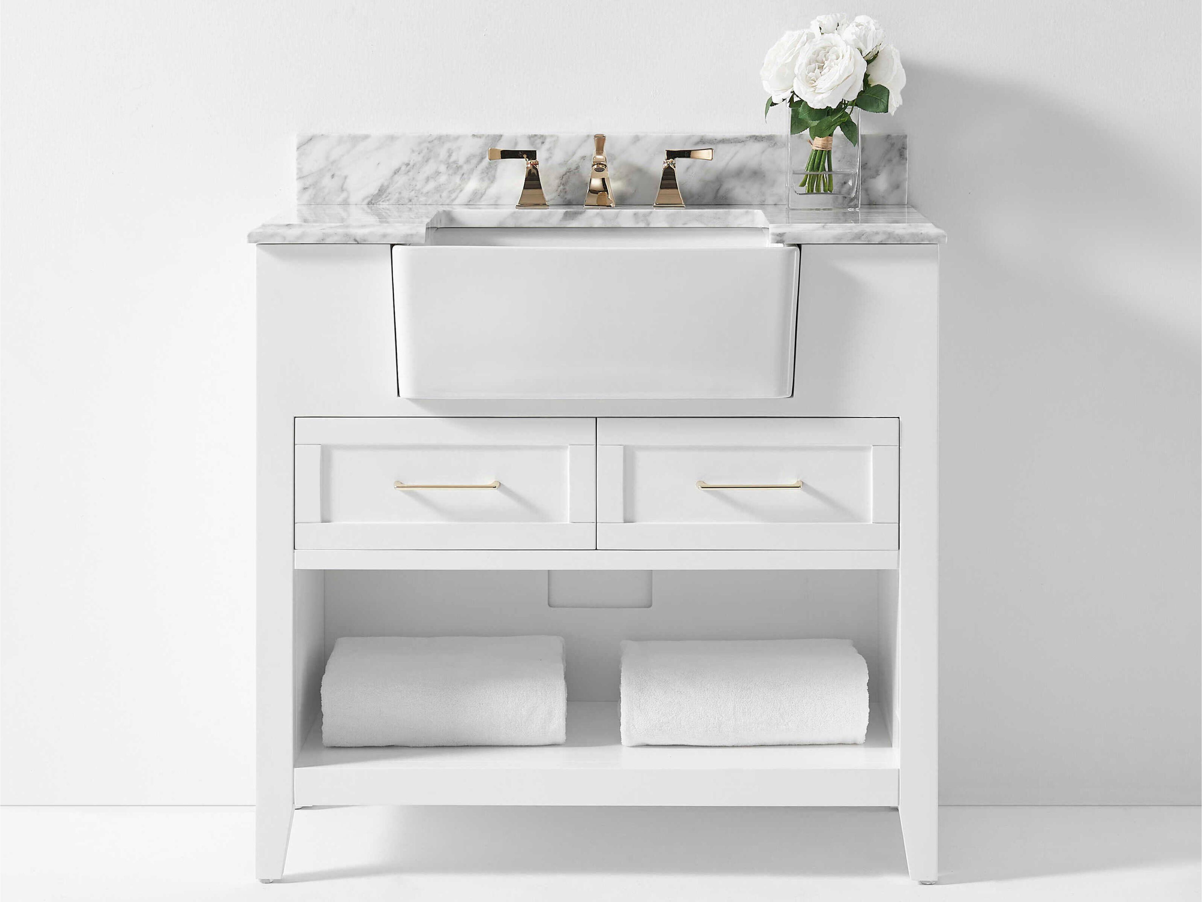 Ancerre Designs Hayley White 36" Vanity