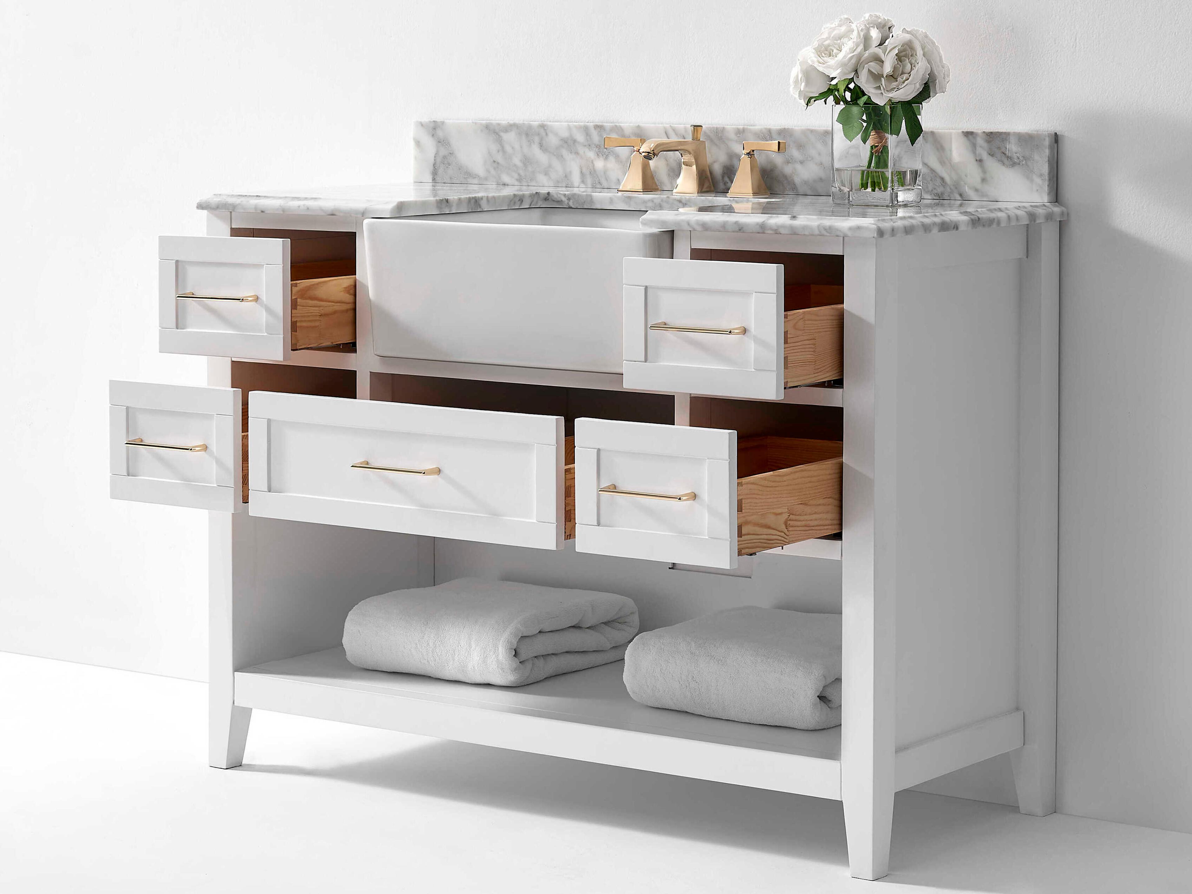 Ancerre Designs Hayley White 48" Vanity