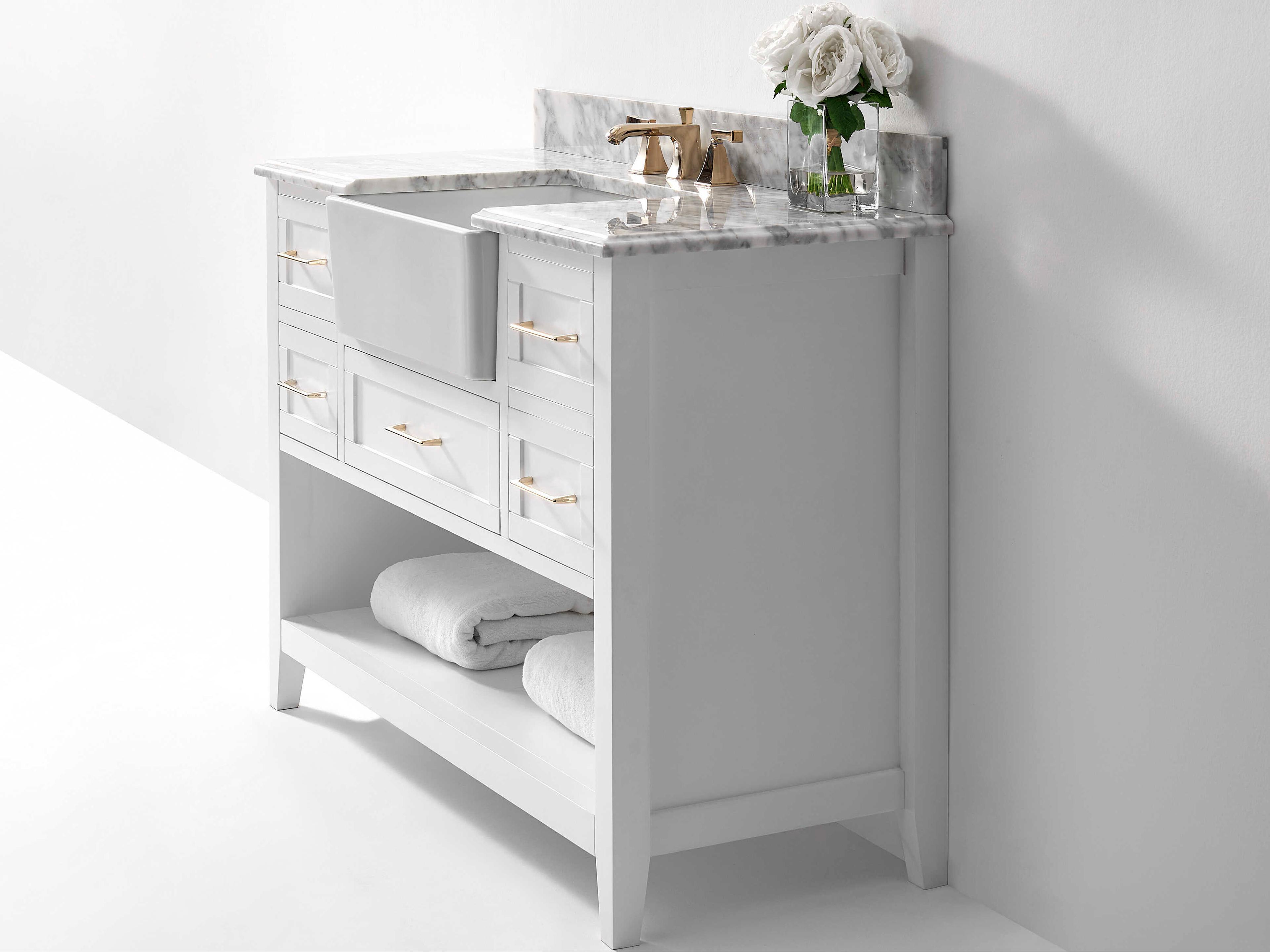 Ancerre Designs Hayley White 48" Vanity