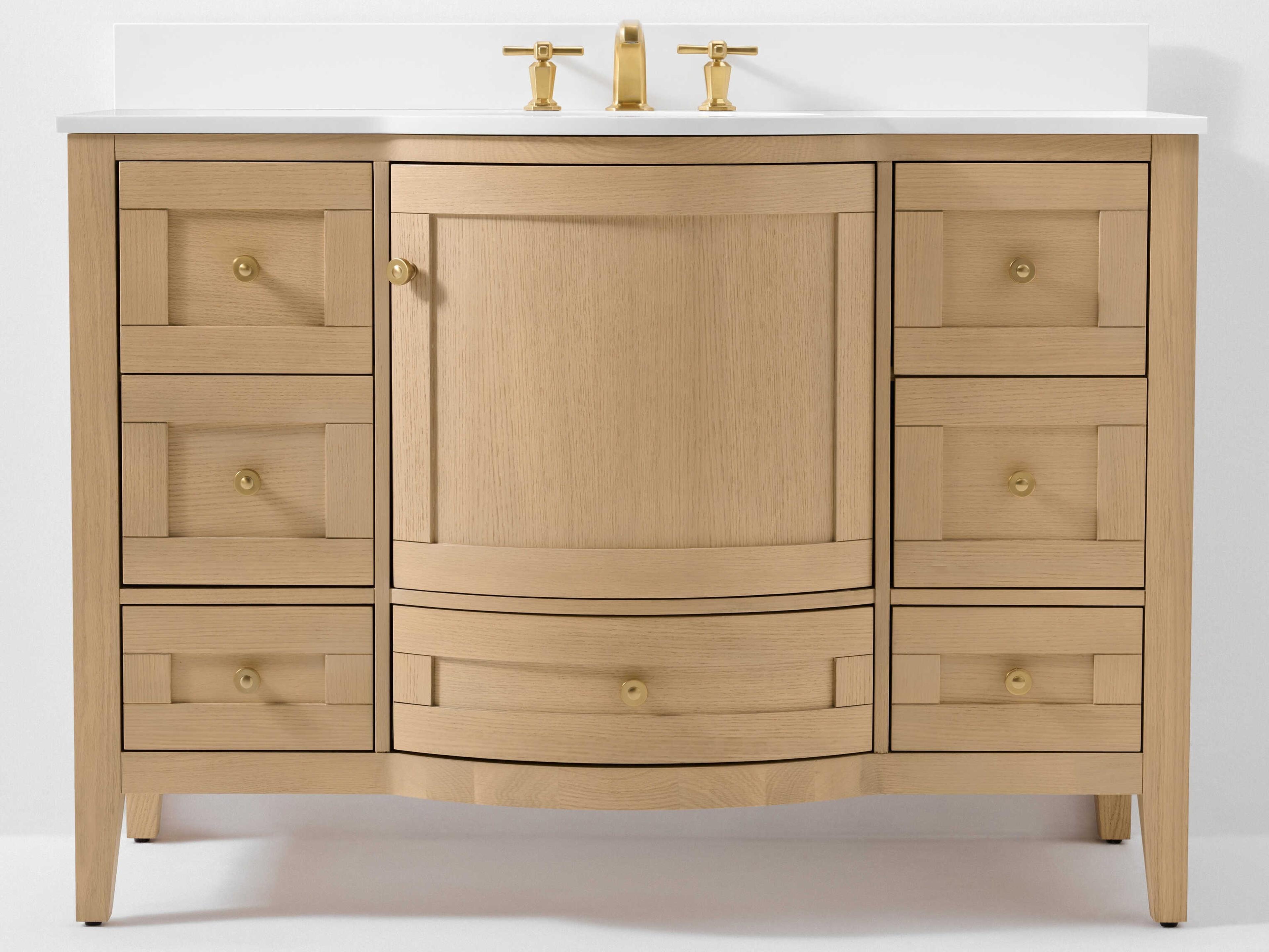 Ancerre Designs Lauren Oak 42" Vanity