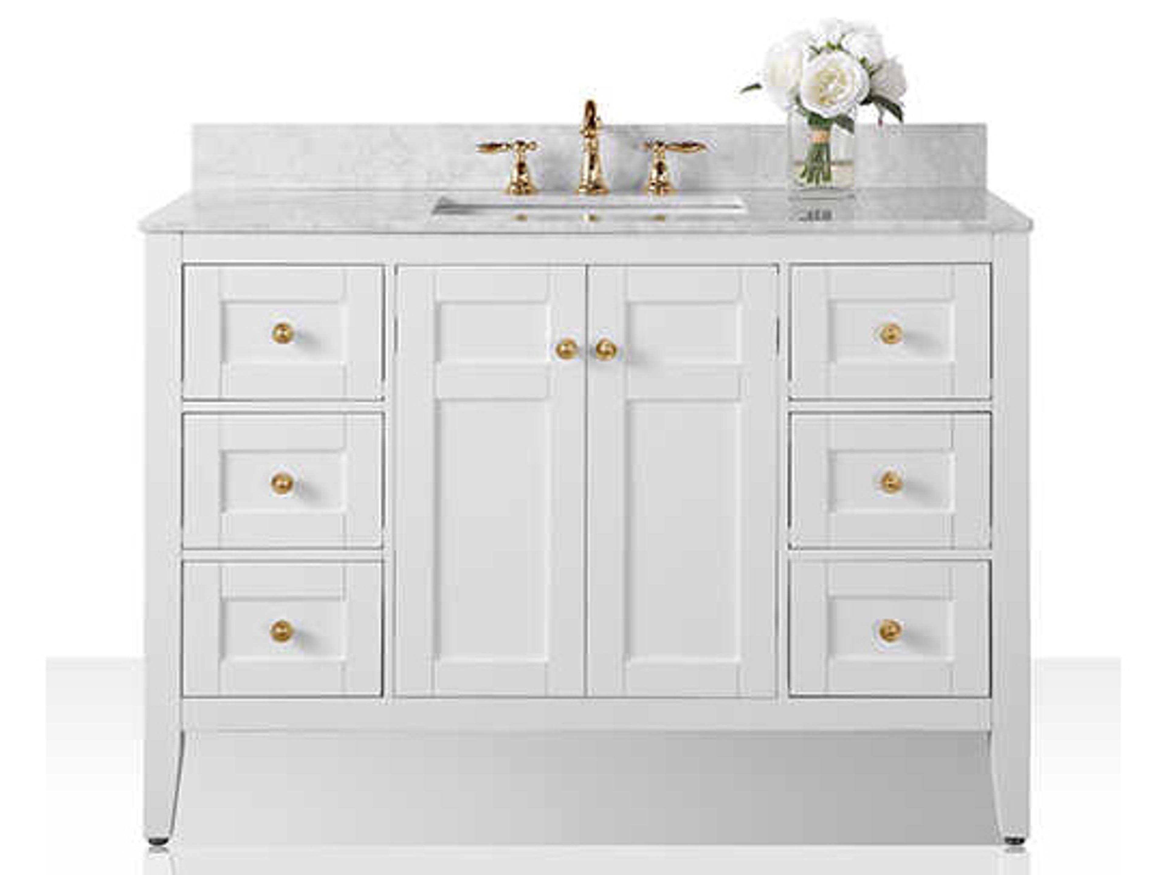 Ancerre Designs Maili White 48" Vanity