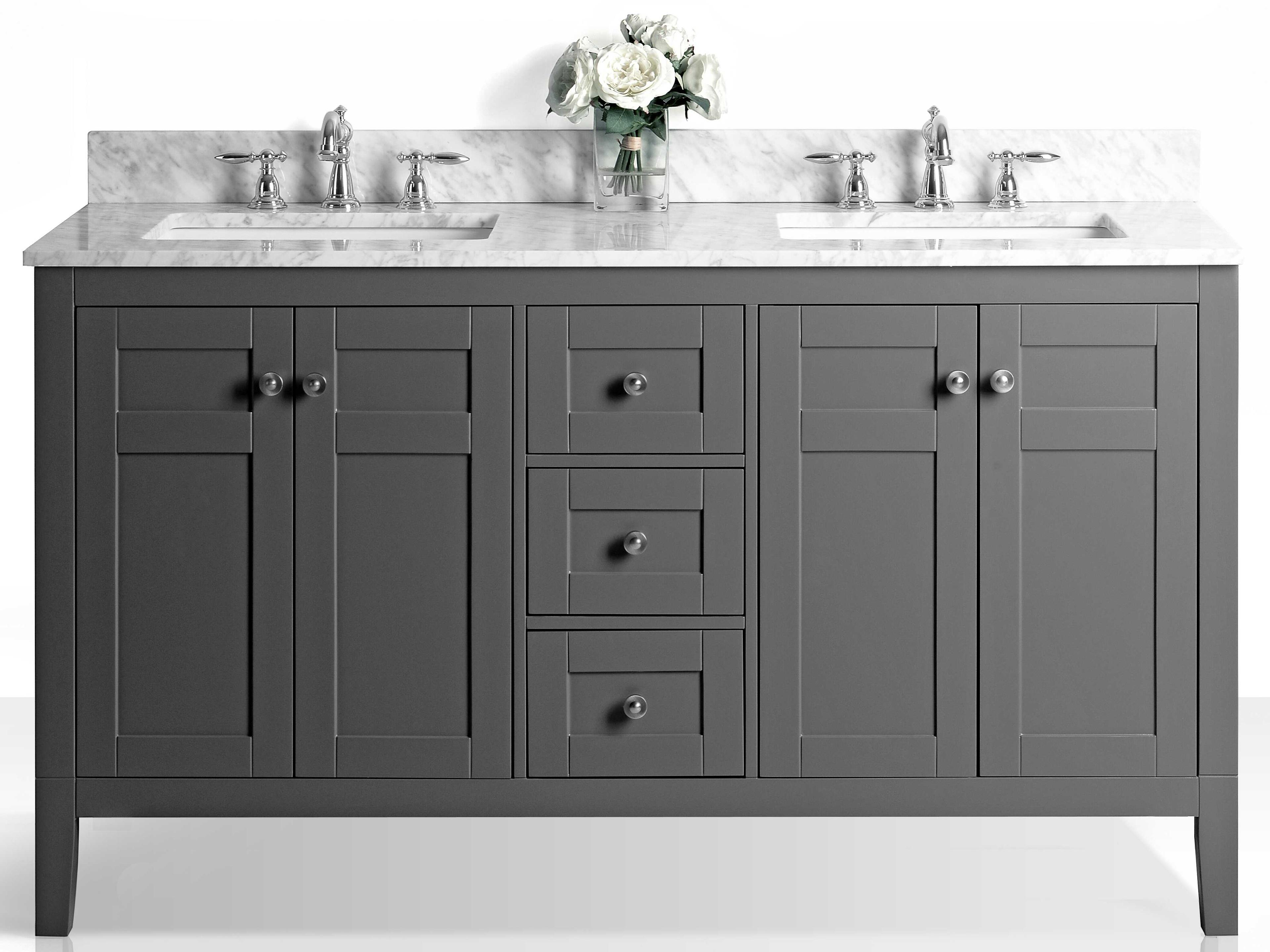 Ancerre Designs Maili Sapphire Gray 60" Vanity