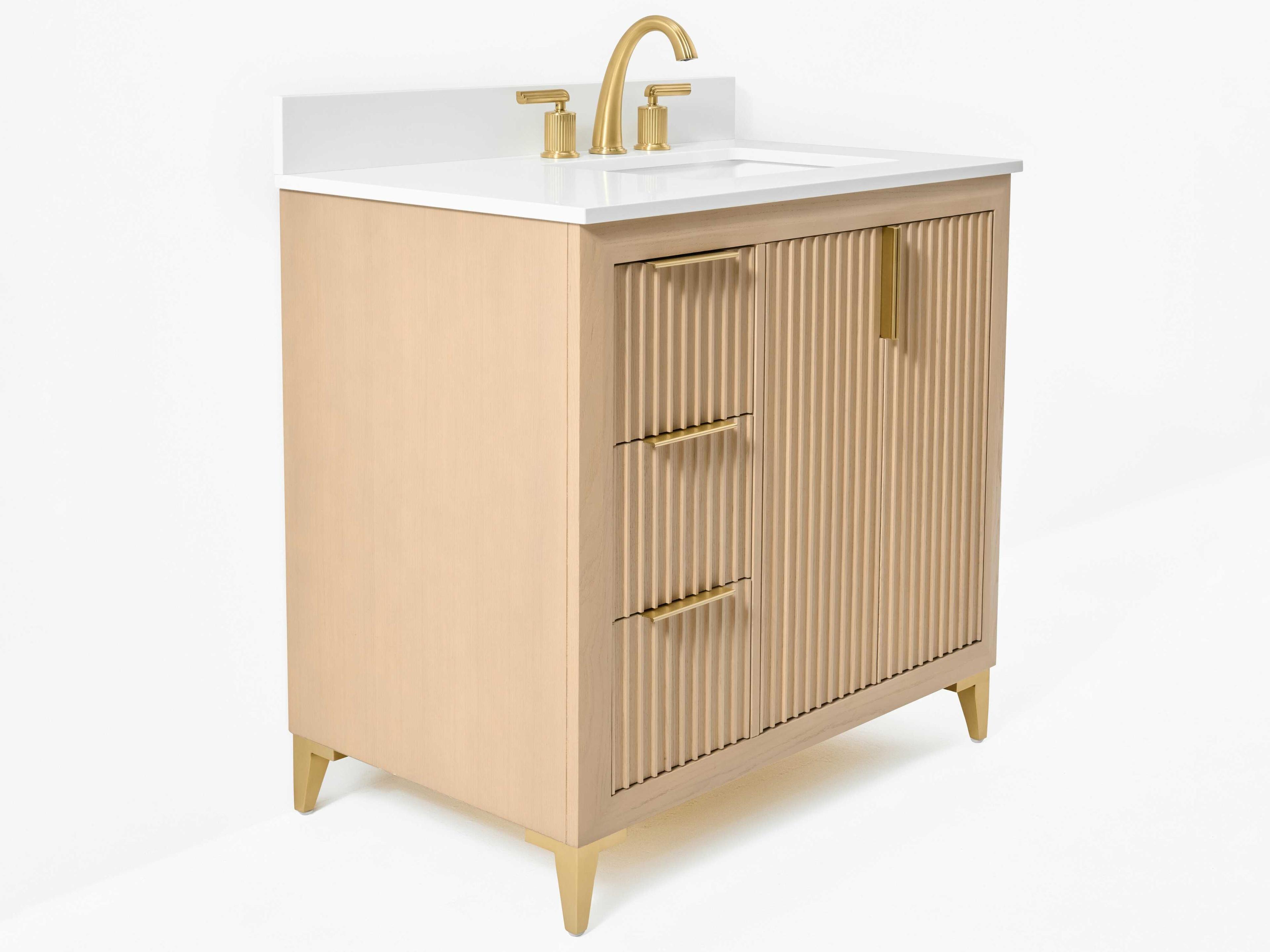 Ancerre Designs Turlington Oak 36" Vanity