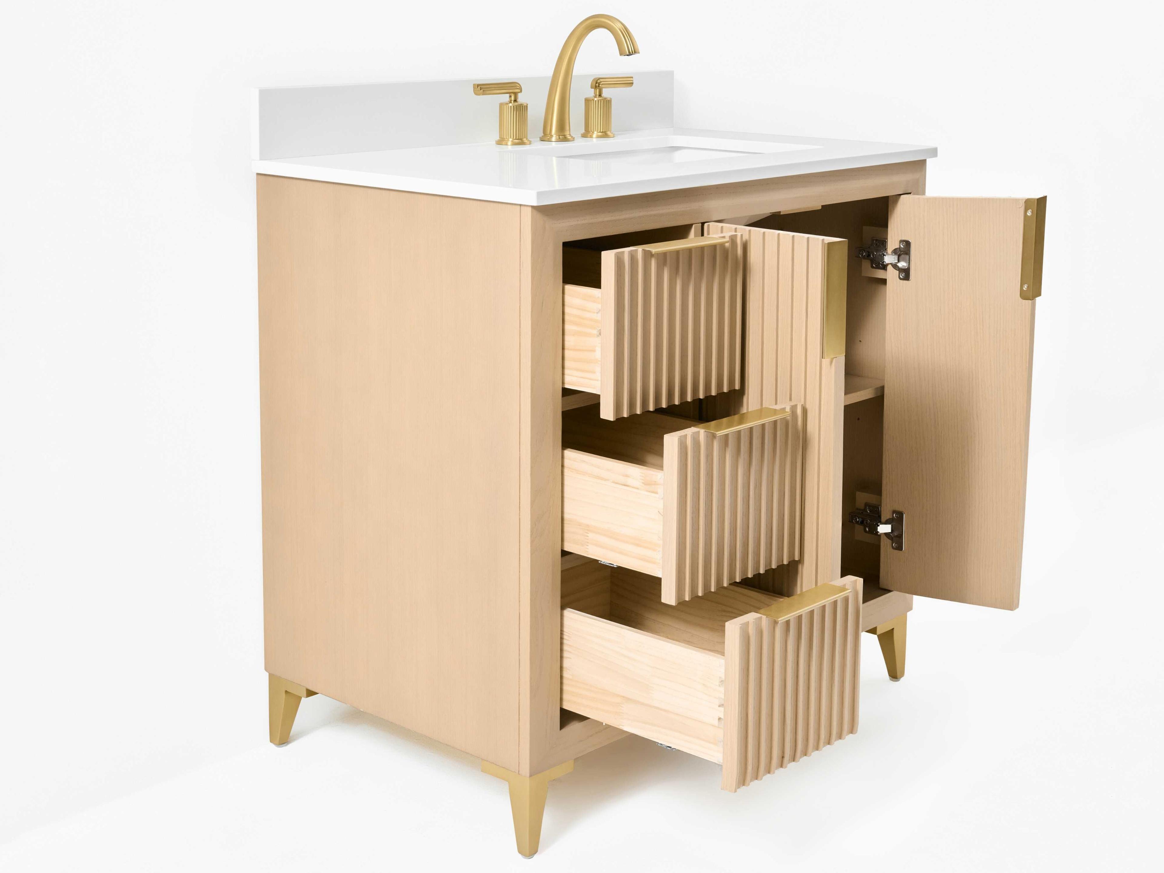 Ancerre Designs Turlington Oak 36" Vanity